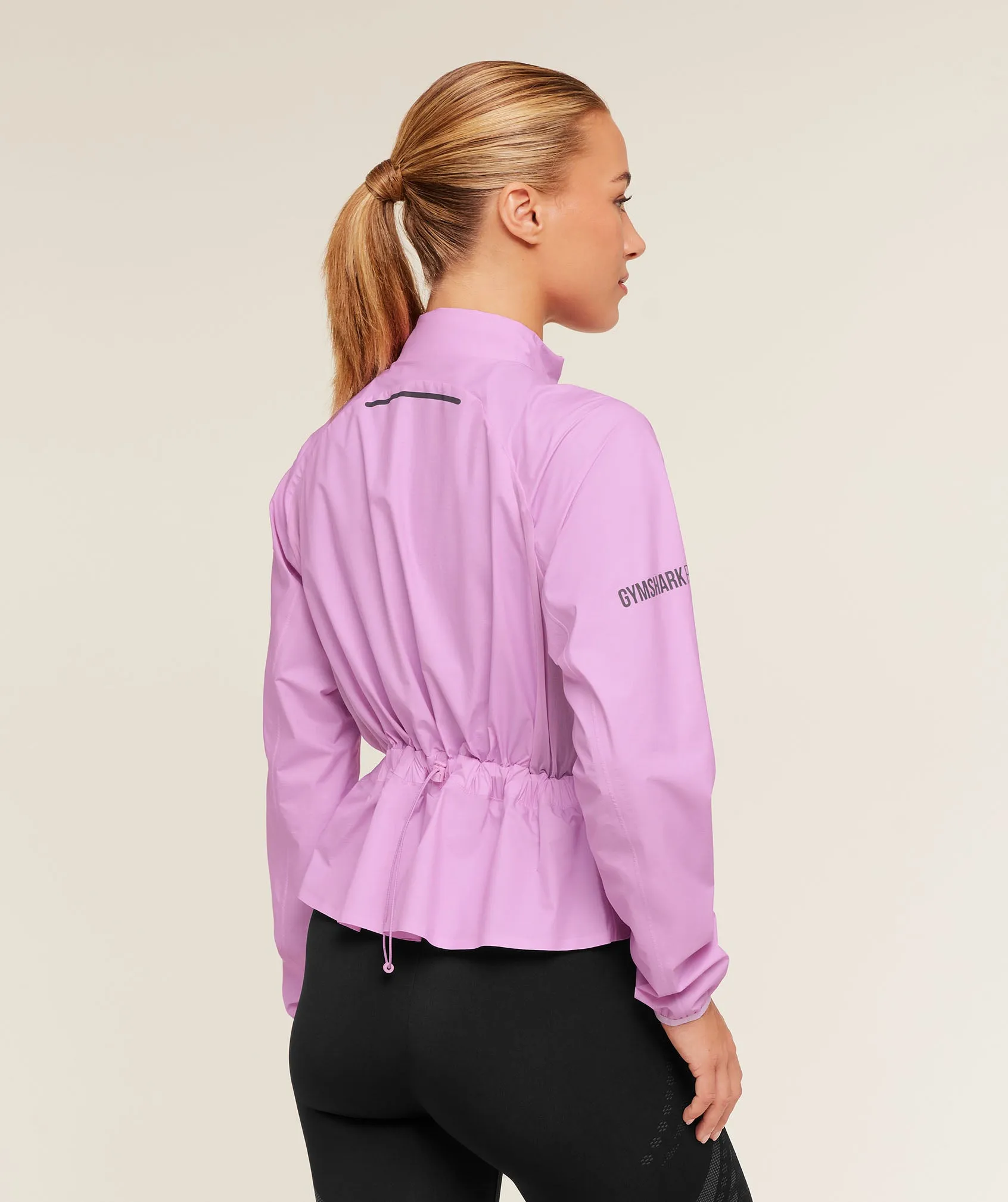 Gymshark Running Elite Windproof Jacket - Sour Pink sold by Gymshark product image thumbnail 5