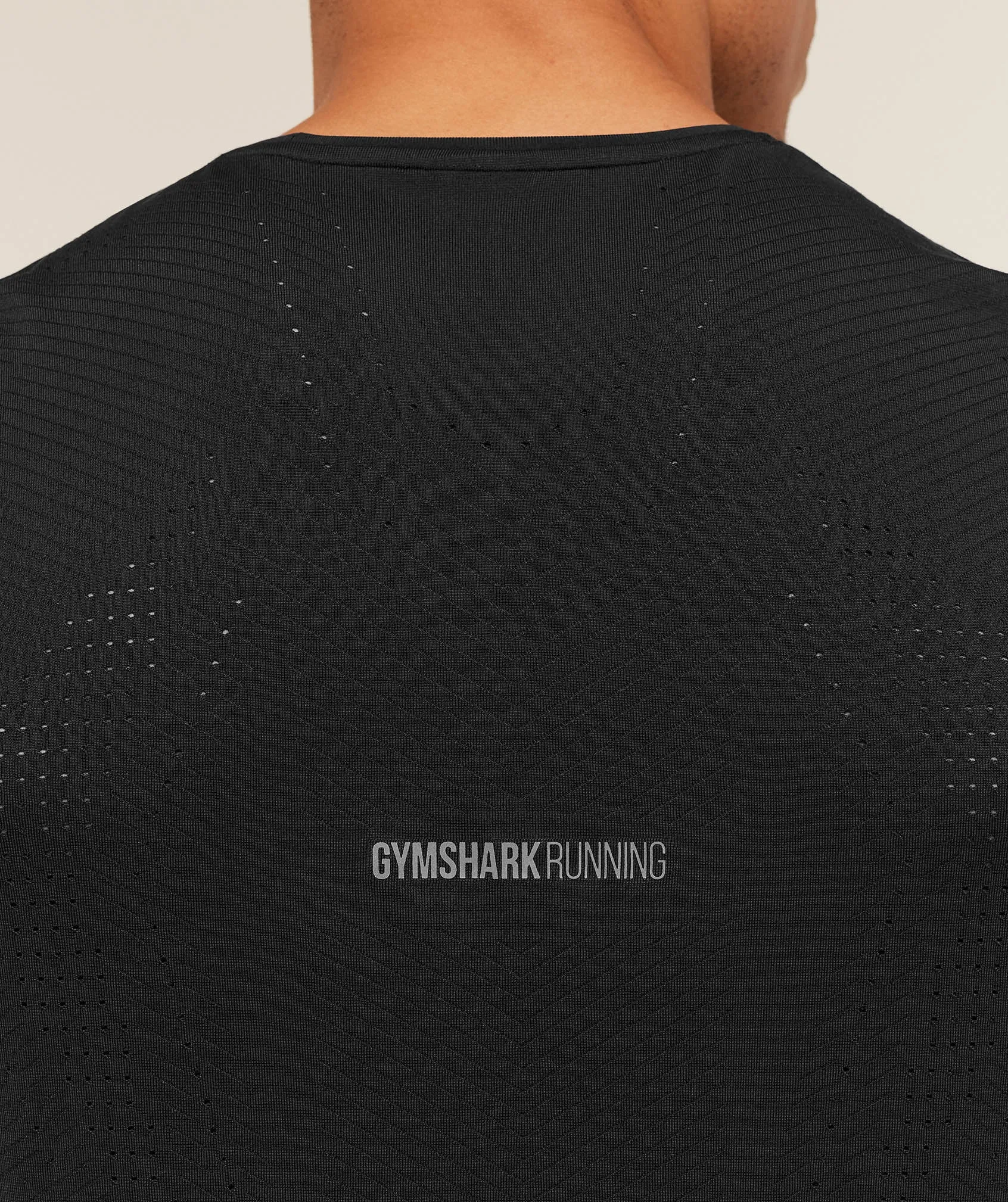 Gymshark Seamless Running T-Shirt - GS Black sold by Gymshark product image thumbnail 5