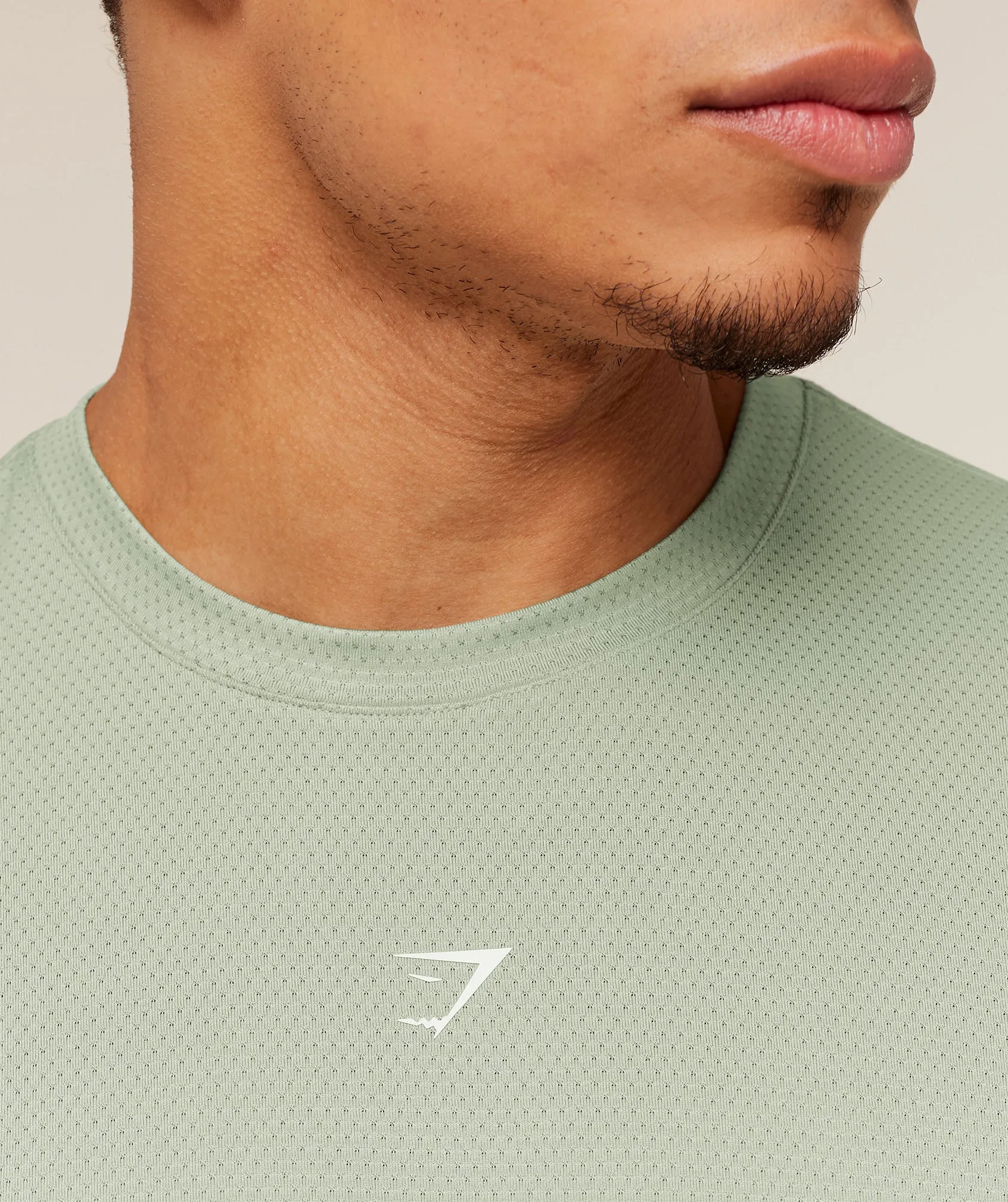 Gymshark Running T-Shirt - GS Haze Green sold by Gymshark product image thumbnail 5