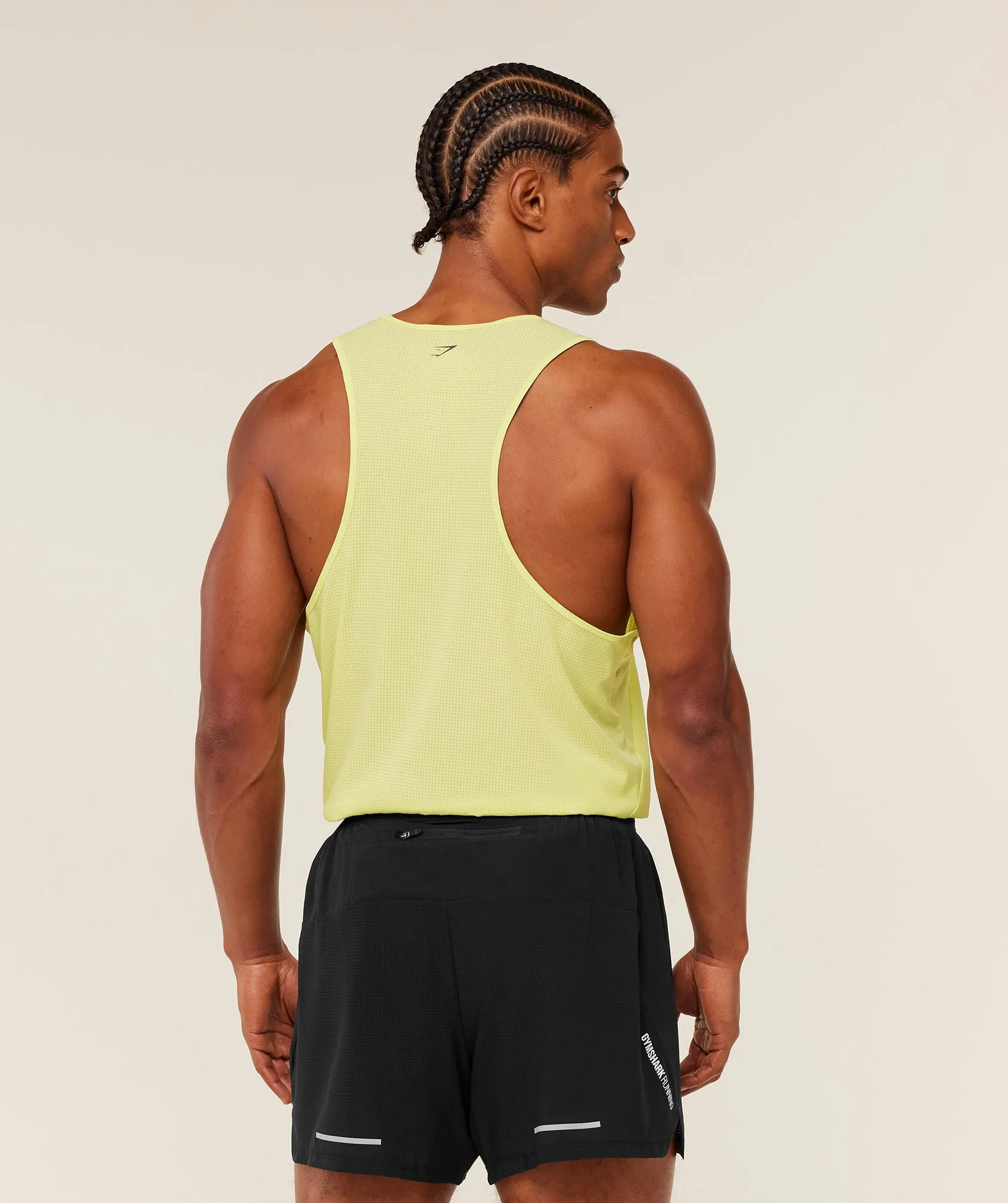 Gymshark Running Tank - Sorbet Yellow sold by Gymshark product image thumbnail 2