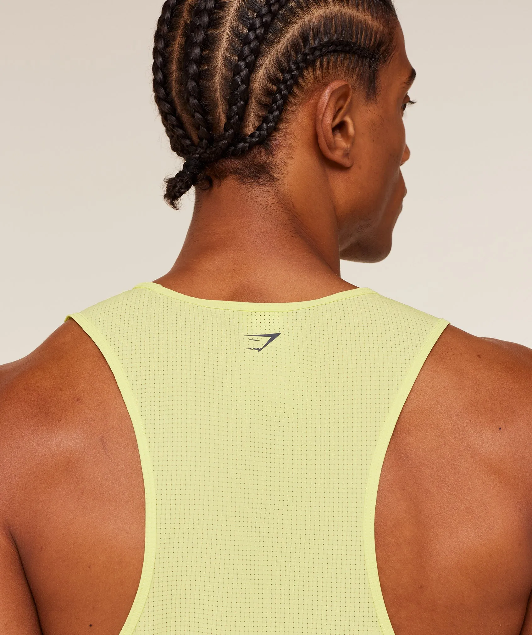 Gymshark Running Tank - Sorbet Yellow sold by Gymshark product image thumbnail 5