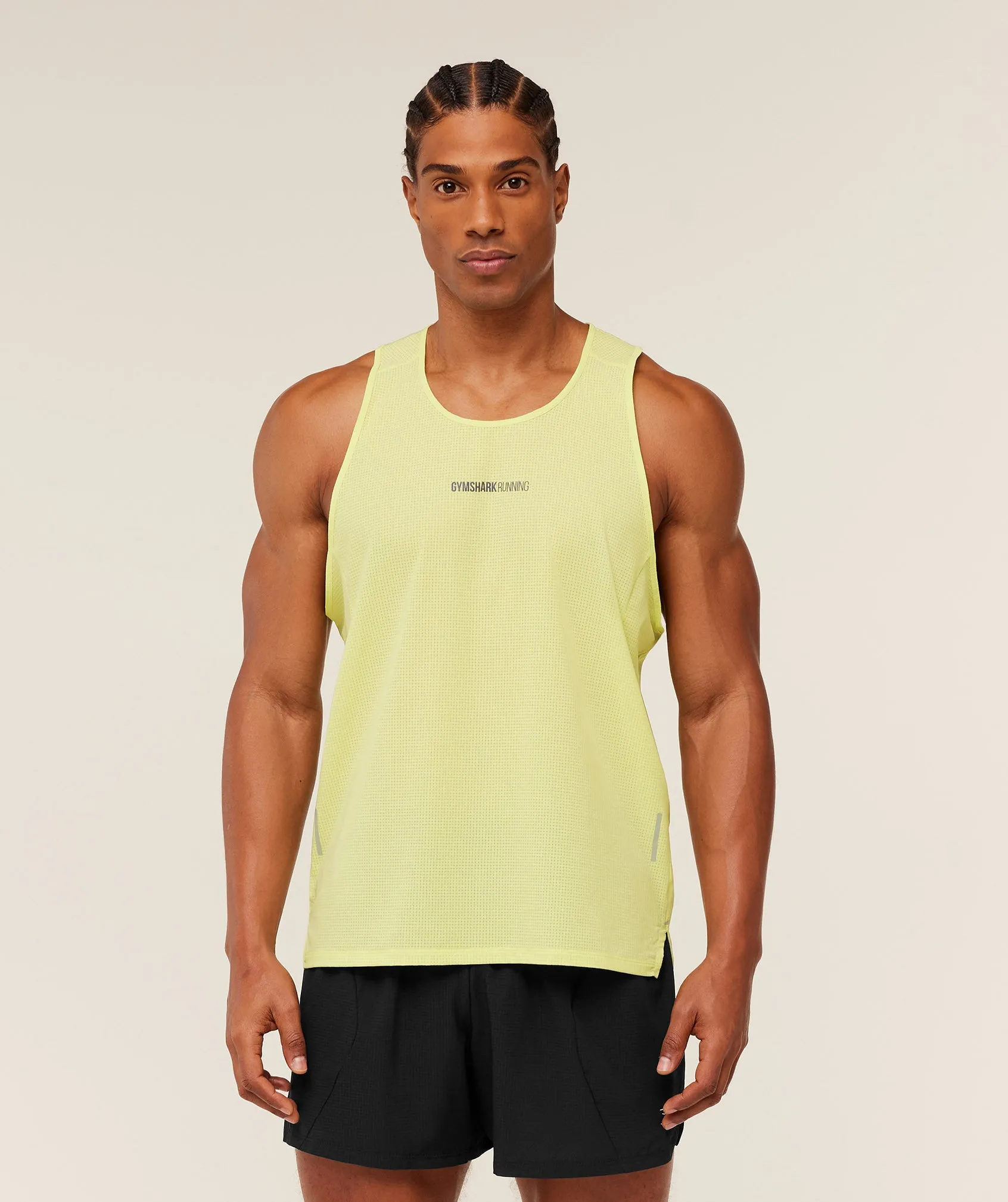 Gymshark Running Tank - Sorbet Yellow sold by Gymshark product image thumbnail 4
