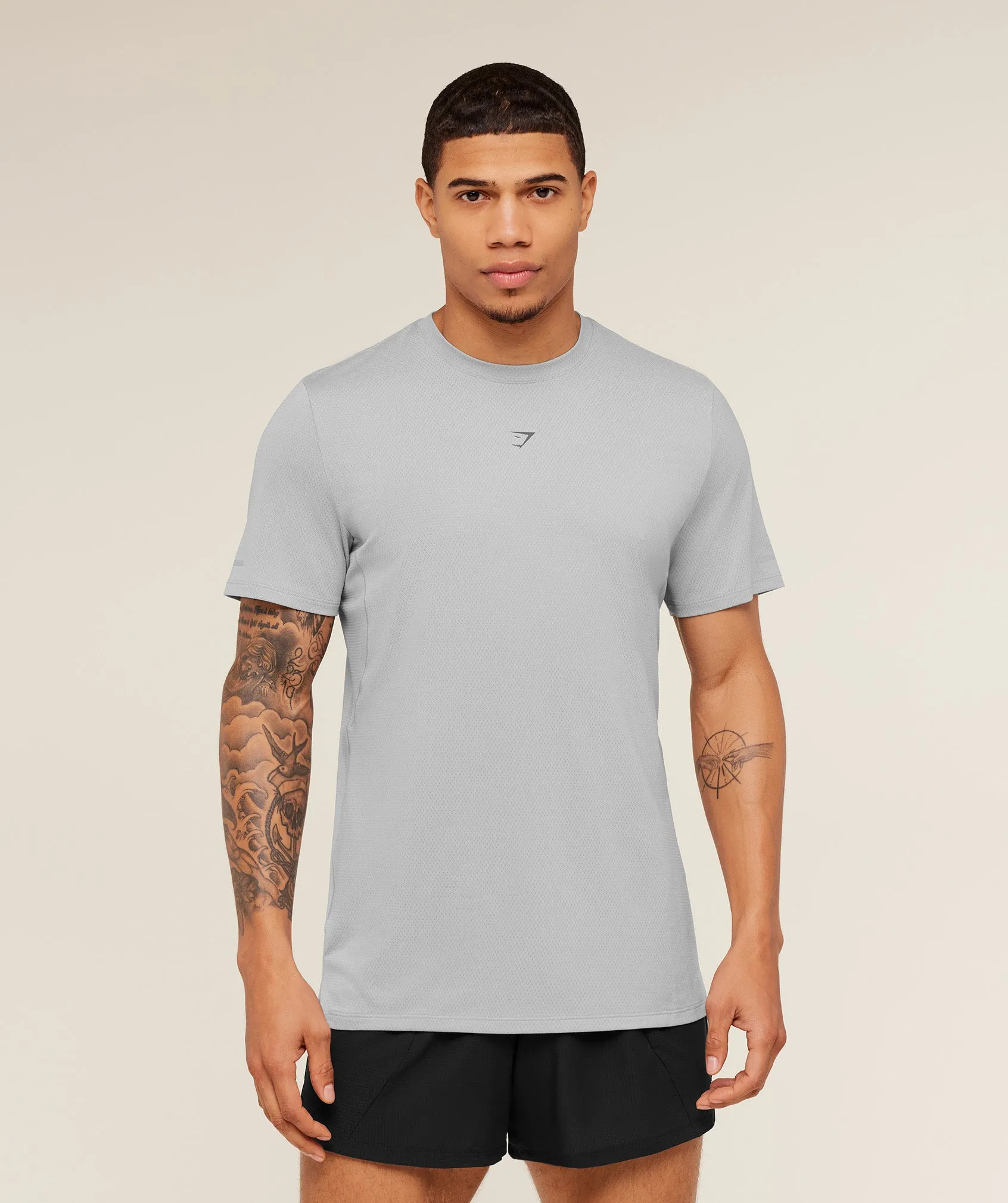 Gymshark Running T-Shirt - Stratus Grey sold by Gymshark product image thumbnail 5