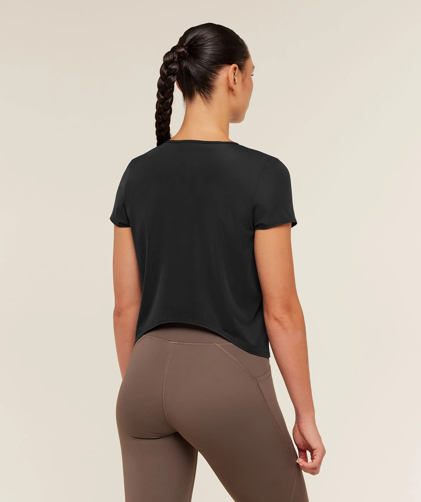 Gymshark Running Short Sleeve T-Shirt - GS Black sold by Gymshark product image thumbnail 2