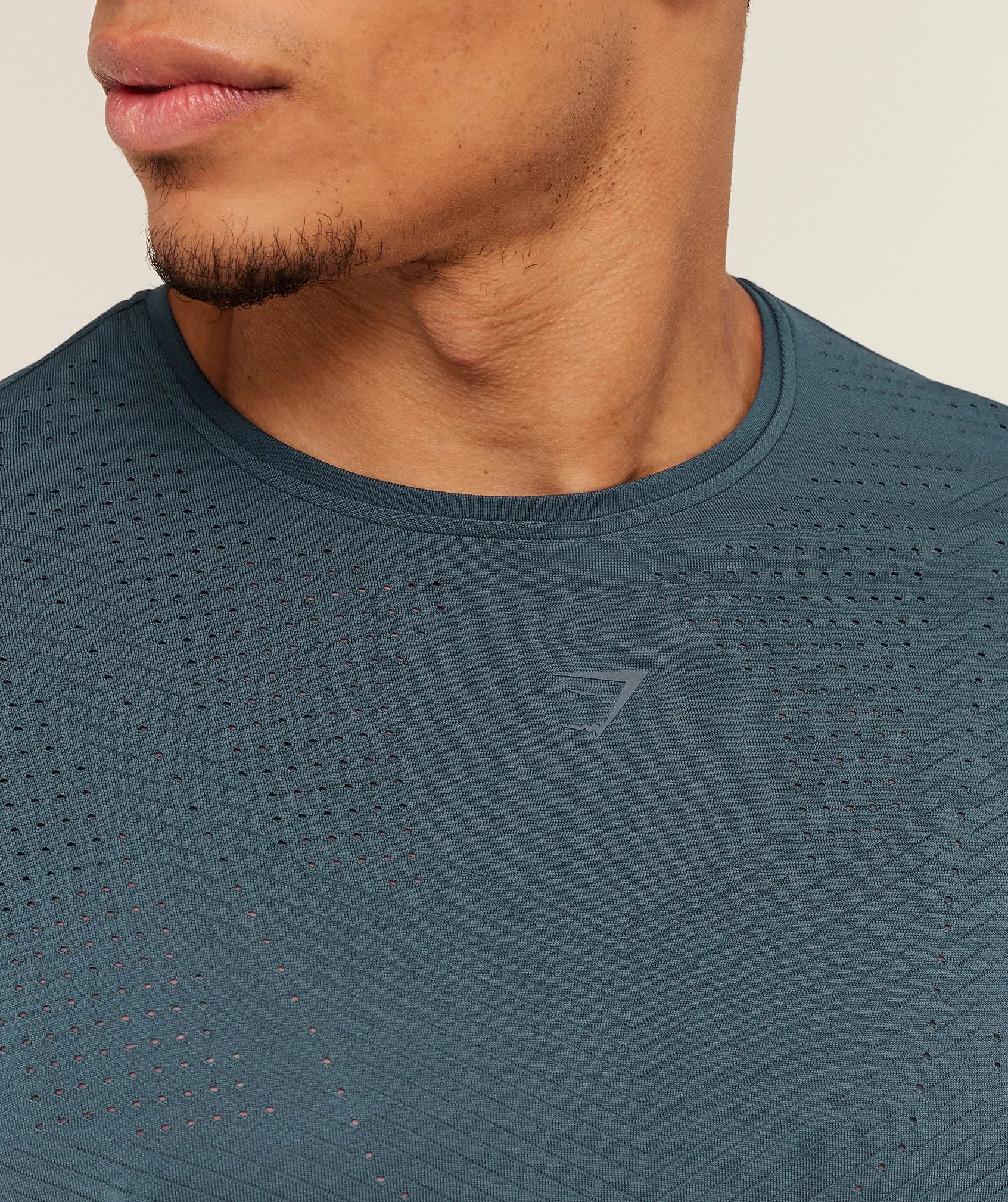 Gymshark Seamless Running T-Shirt - GS Stealth Blue sold by Gymshark product image thumbnail 5