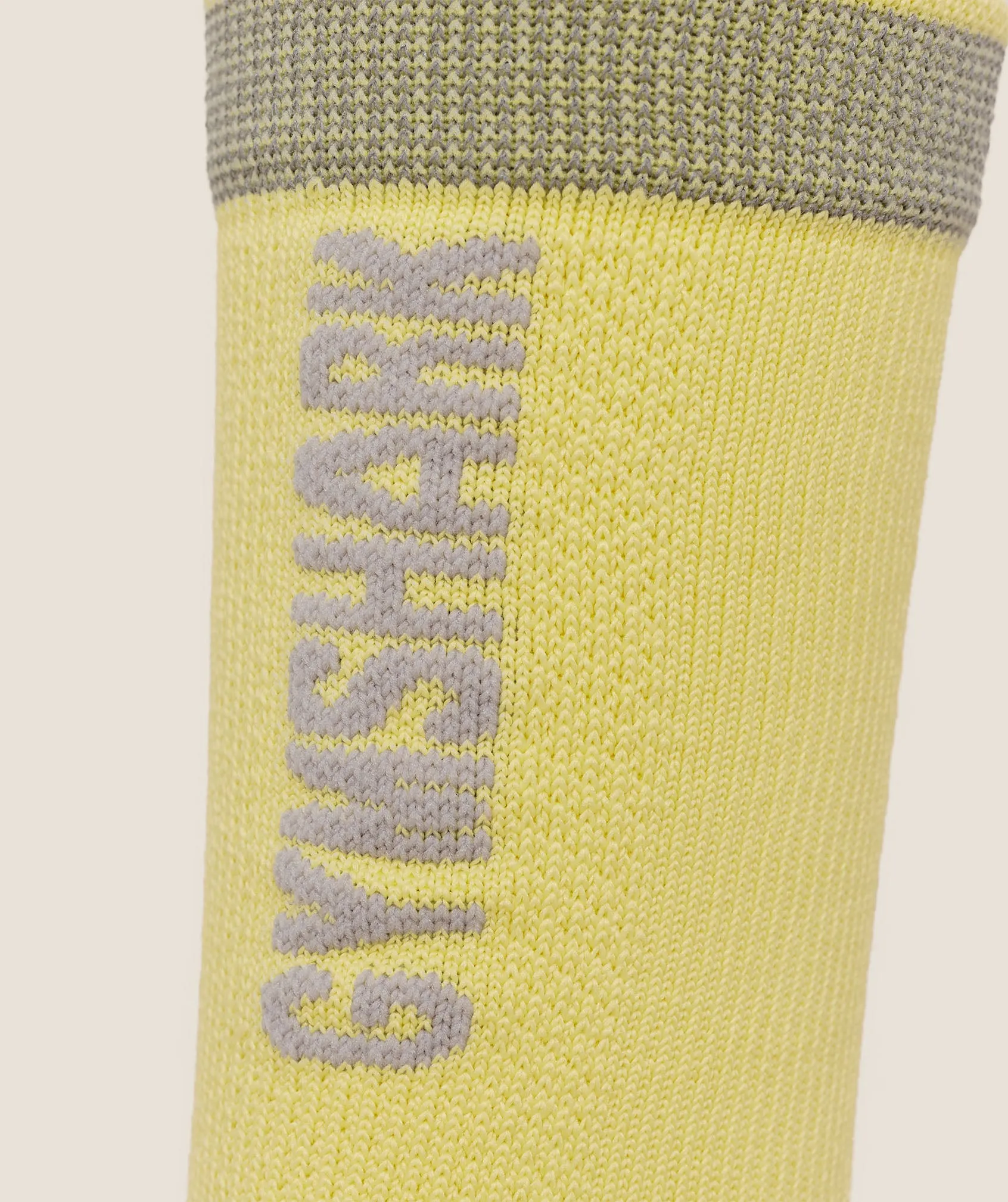 Gymshark Running Elite Crew Sock Single - Sorbet Yellow sold by Gymshark product image thumbnail 3