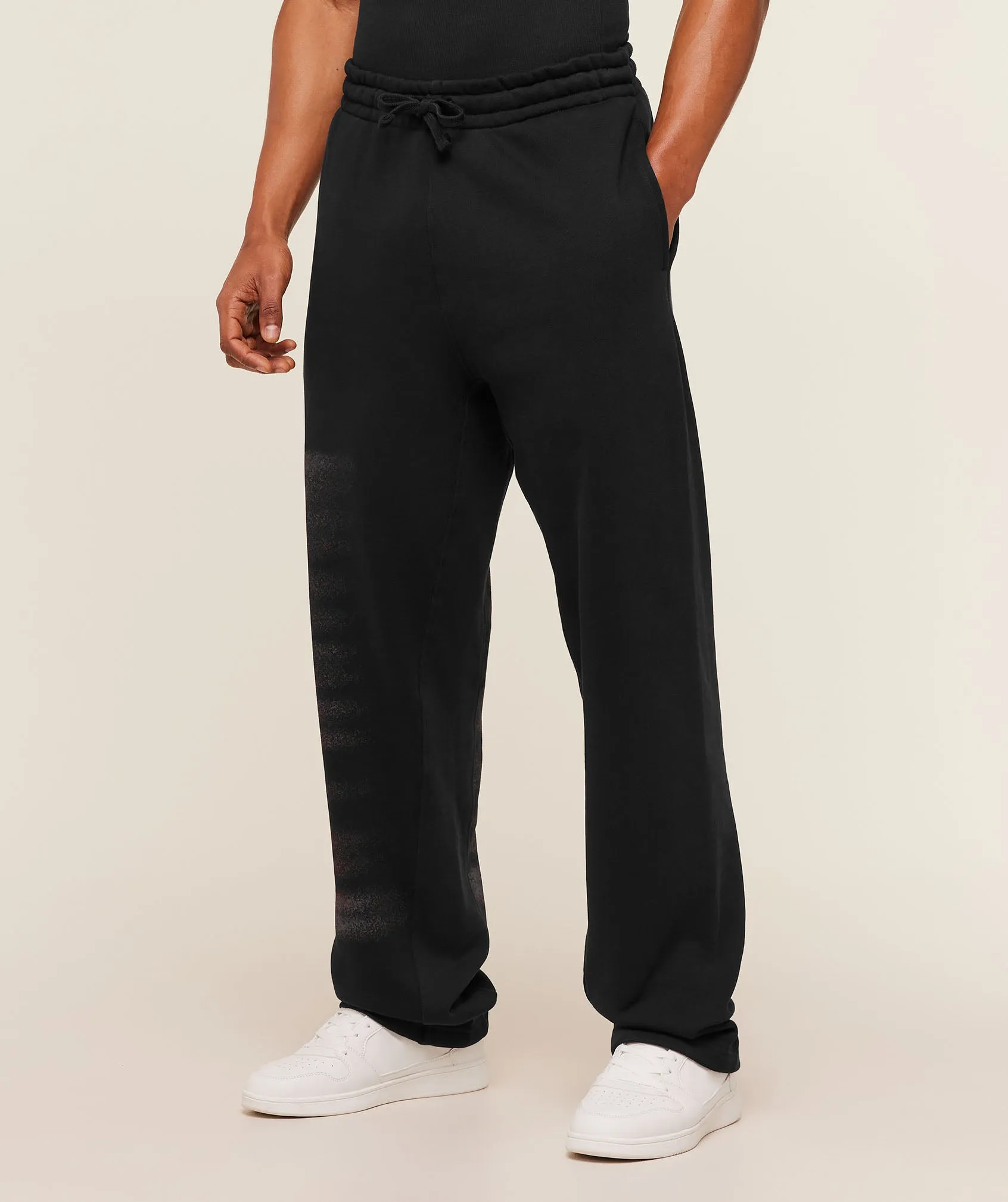 Gymshark Fade Graphic Straight Leg Pants - GS Black sold by Gymshark product image thumbnail 4