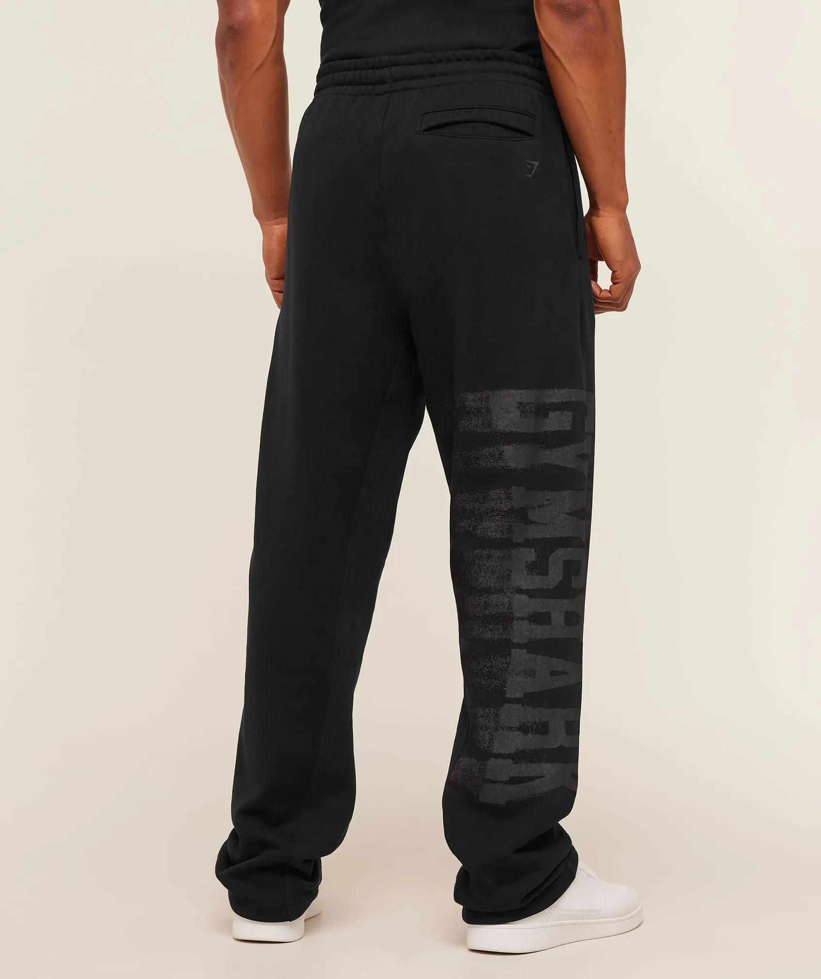 Gymshark Fade Graphic Straight Leg Pants - GS Black sold by Gymshark product image thumbnail 3
