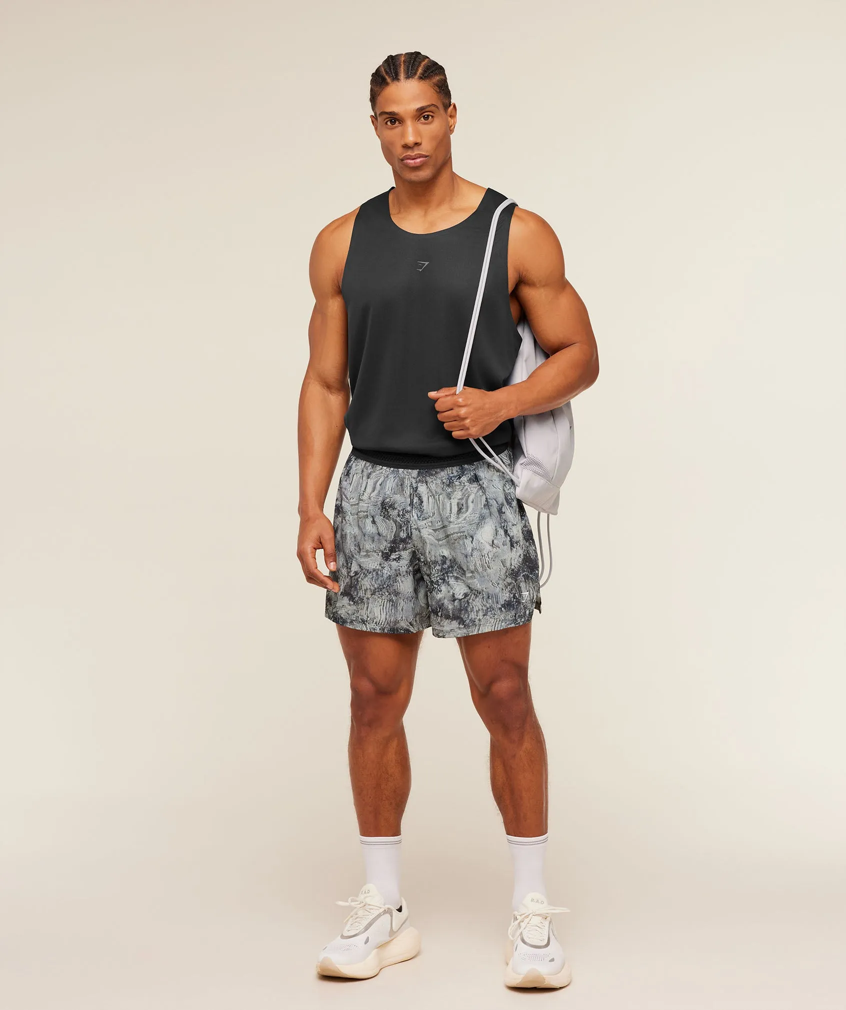 Gymshark Running 5" Shorts - Dark Grey sold by Gymshark product image thumbnail 4
