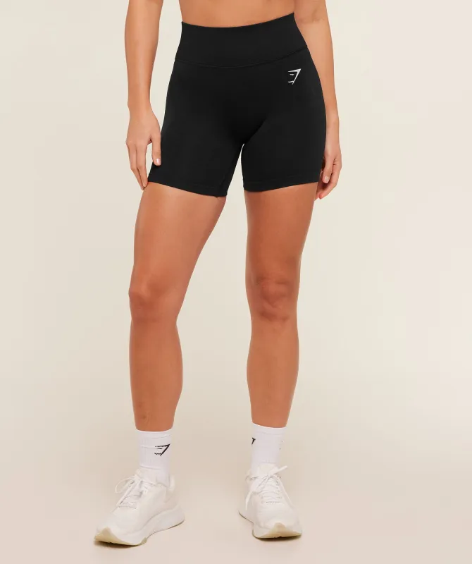 Gymshark Interval Seamless Short - Black made by Gymshark