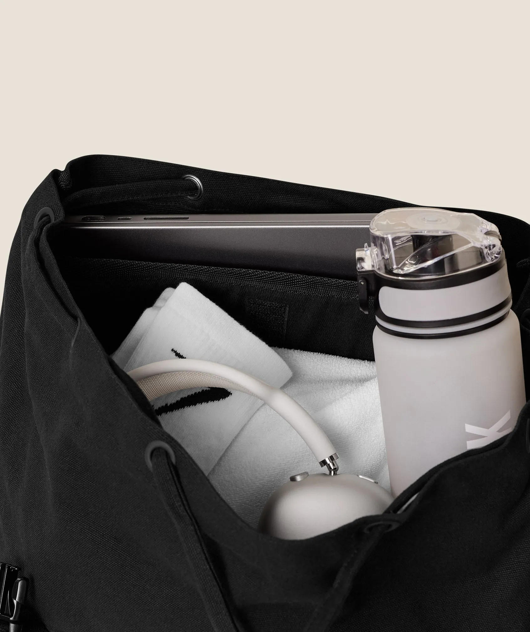 Gymshark Power Backpack - Black/Conditioning Red sold by Gymshark product image thumbnail 2