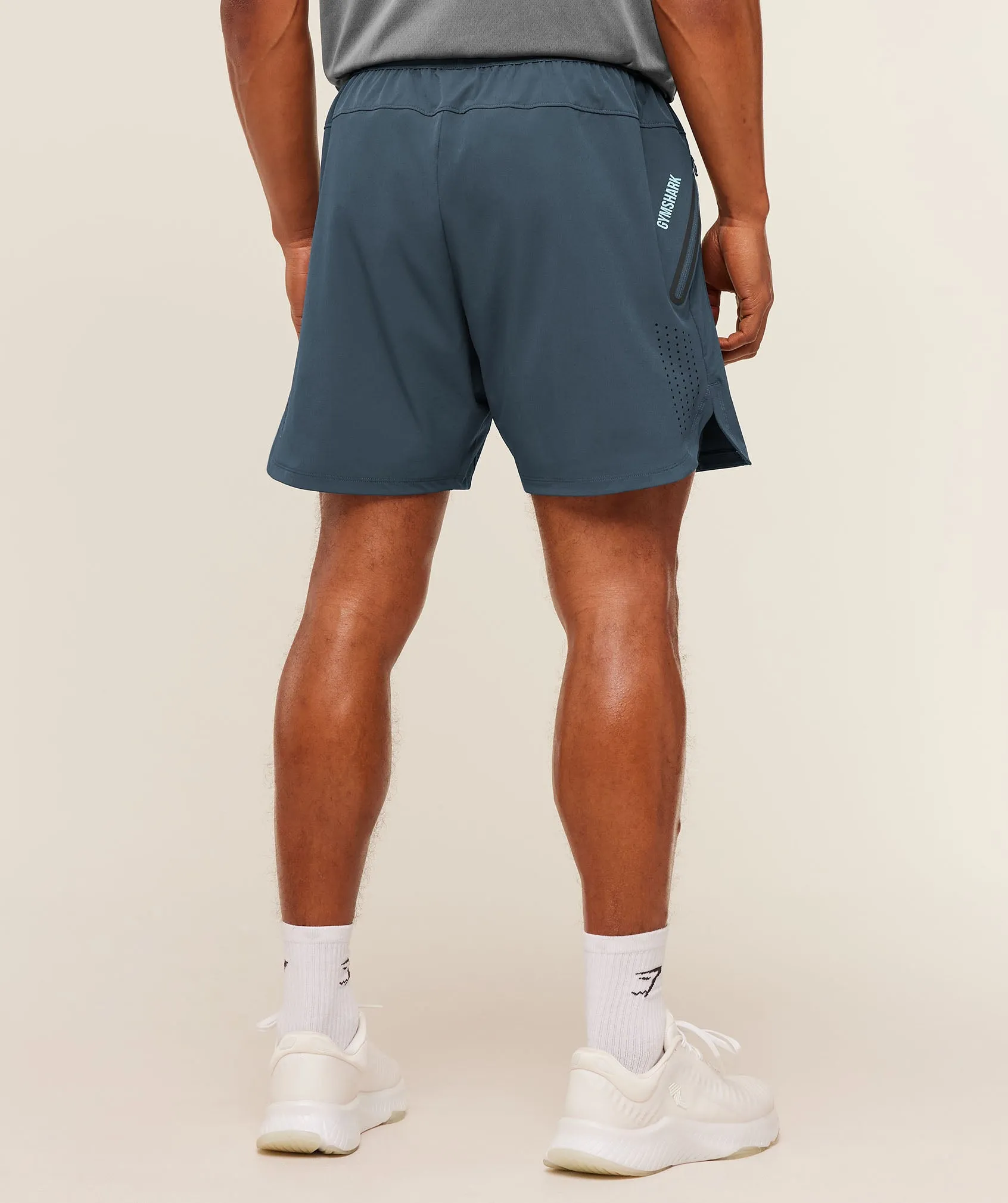 Gymshark Sport Hybrid 6" Short - Stealth Blue sold by Gymshark product image thumbnail 2