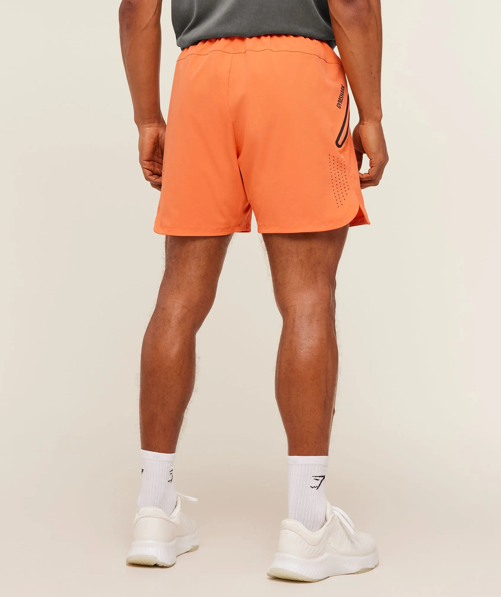 Gymshark Sport Hybrid Short - Dayglow Peach sold by Gymshark product image thumbnail 3