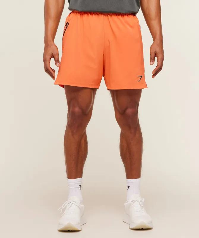 Gymshark Sport Hybrid Short - Dayglow Peach made by Gymshark