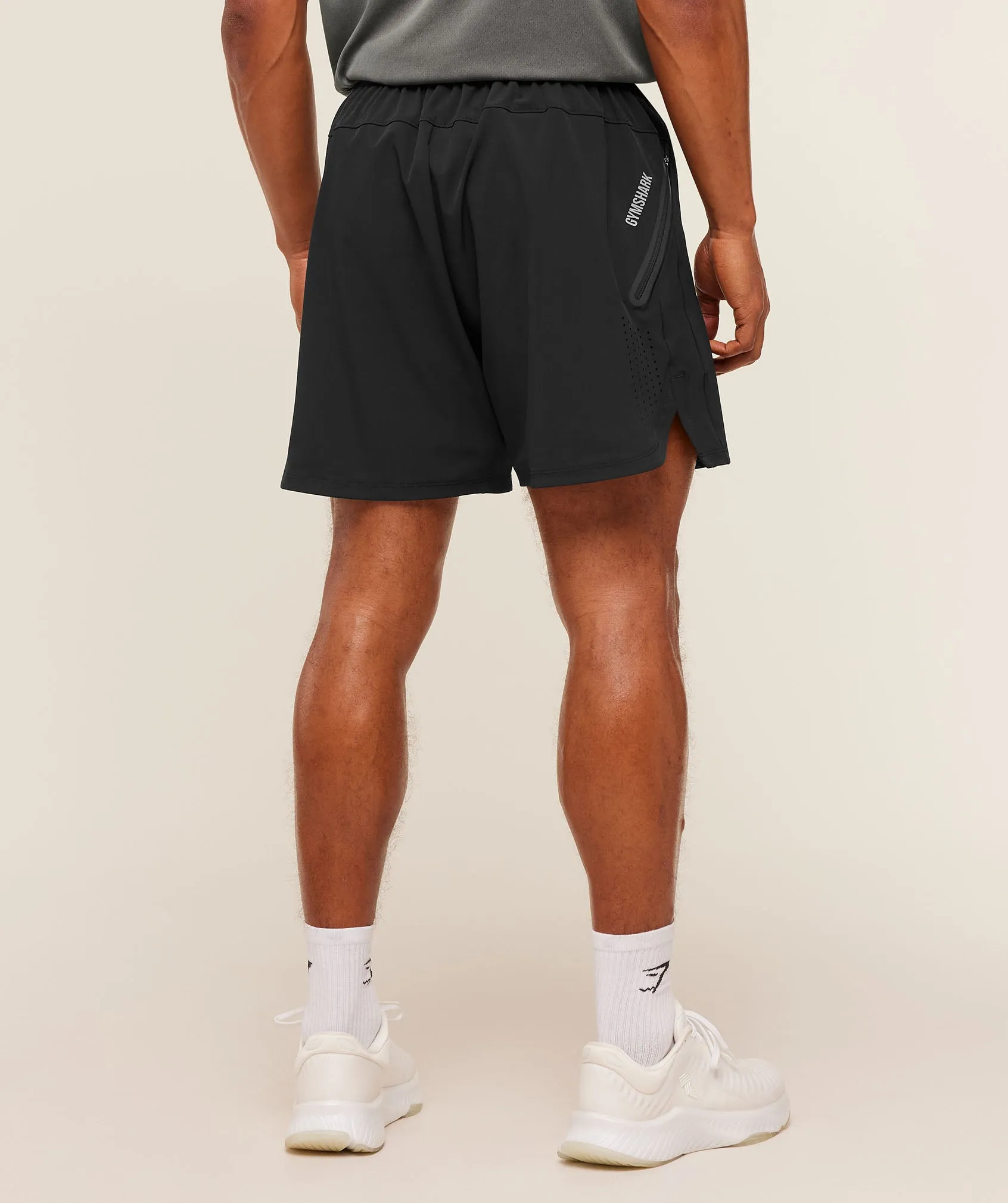 Gymshark Sport Hybrid 6" Shorts - Black sold by Gymshark product image thumbnail 3