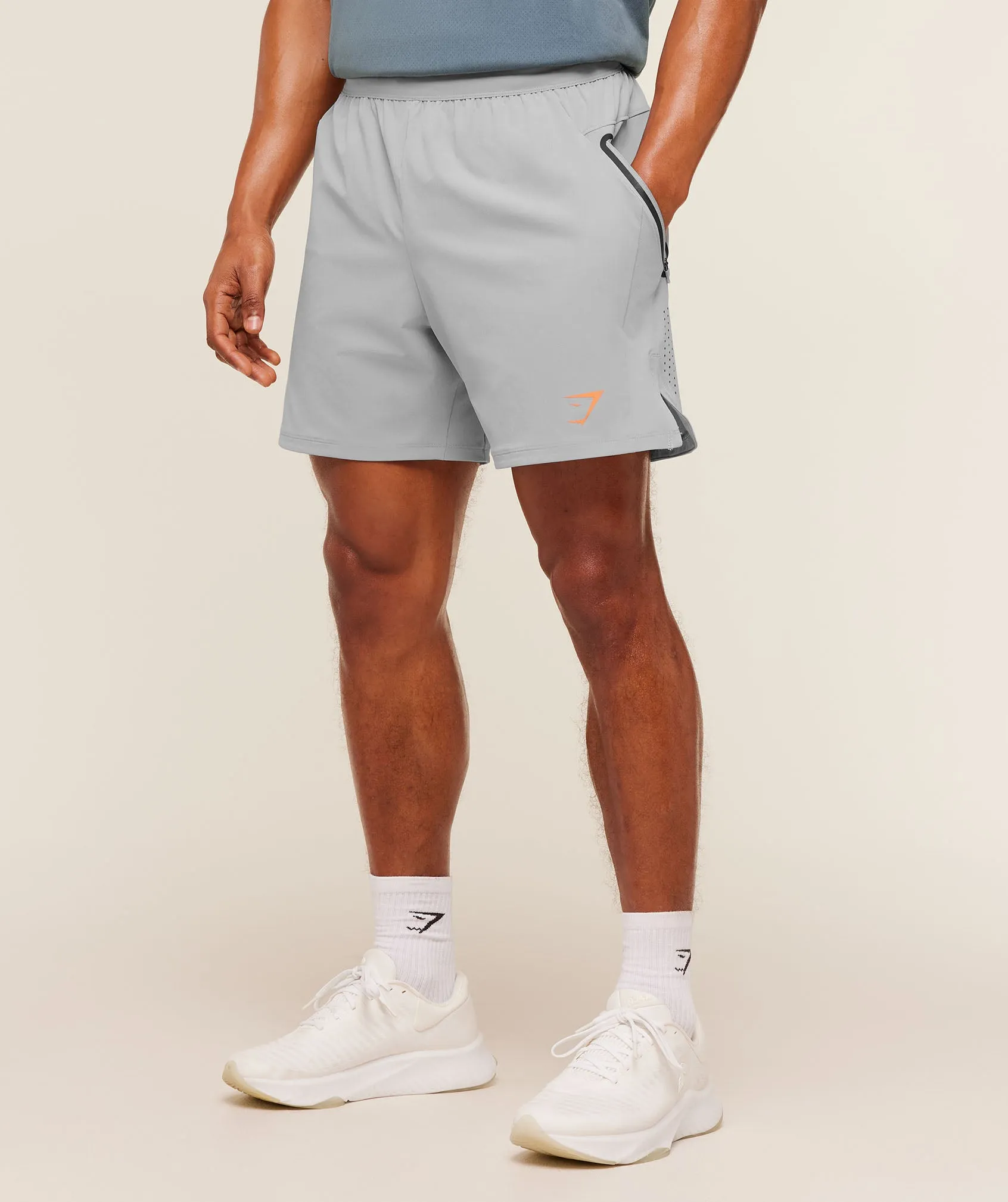 Gymshark Sport Hybrid 6" Short - Stratus Grey sold by Gymshark product image thumbnail 2