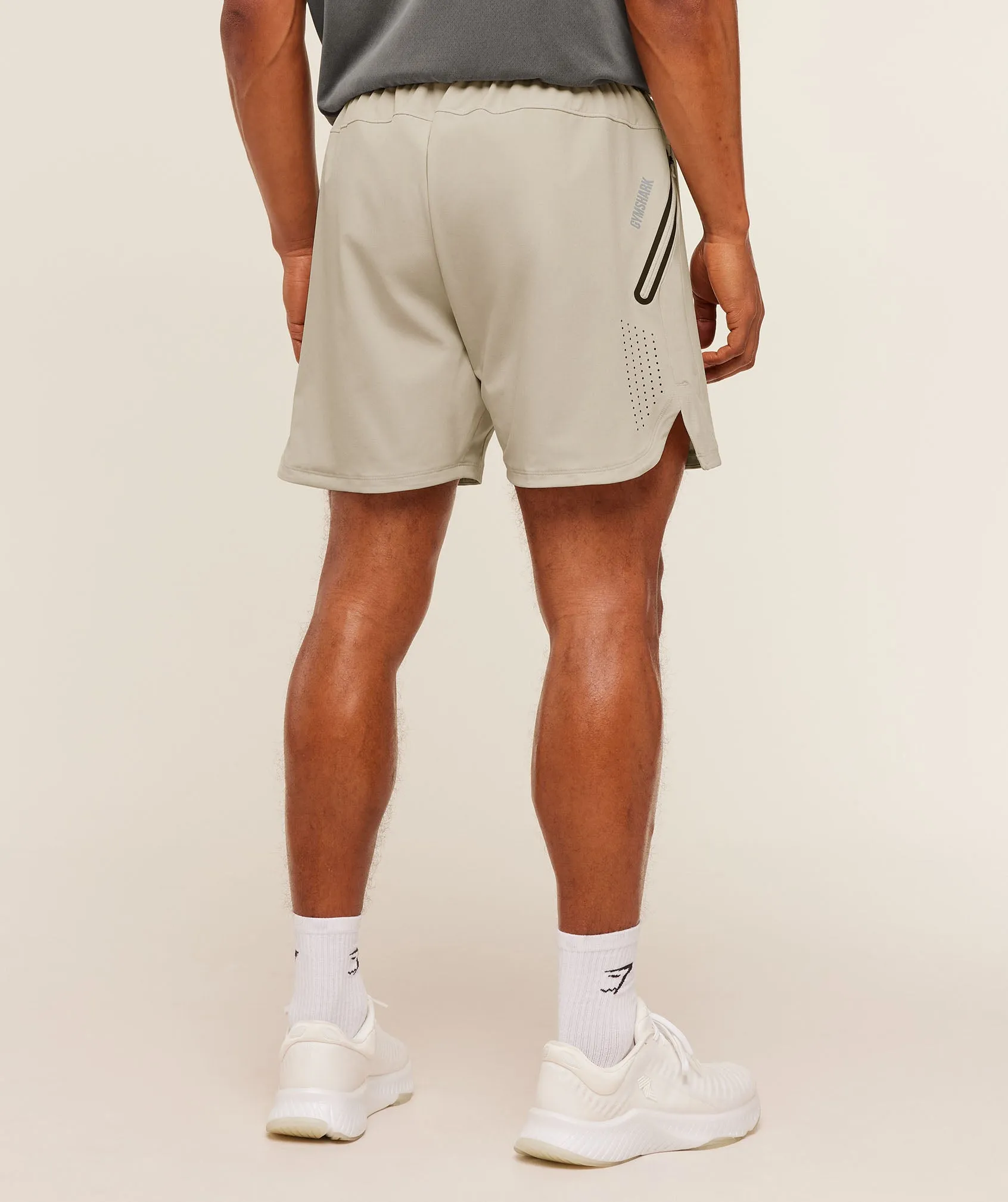 Gymshark Sport Hybrid Short - Pebble Grey sold by Gymshark product image thumbnail 3