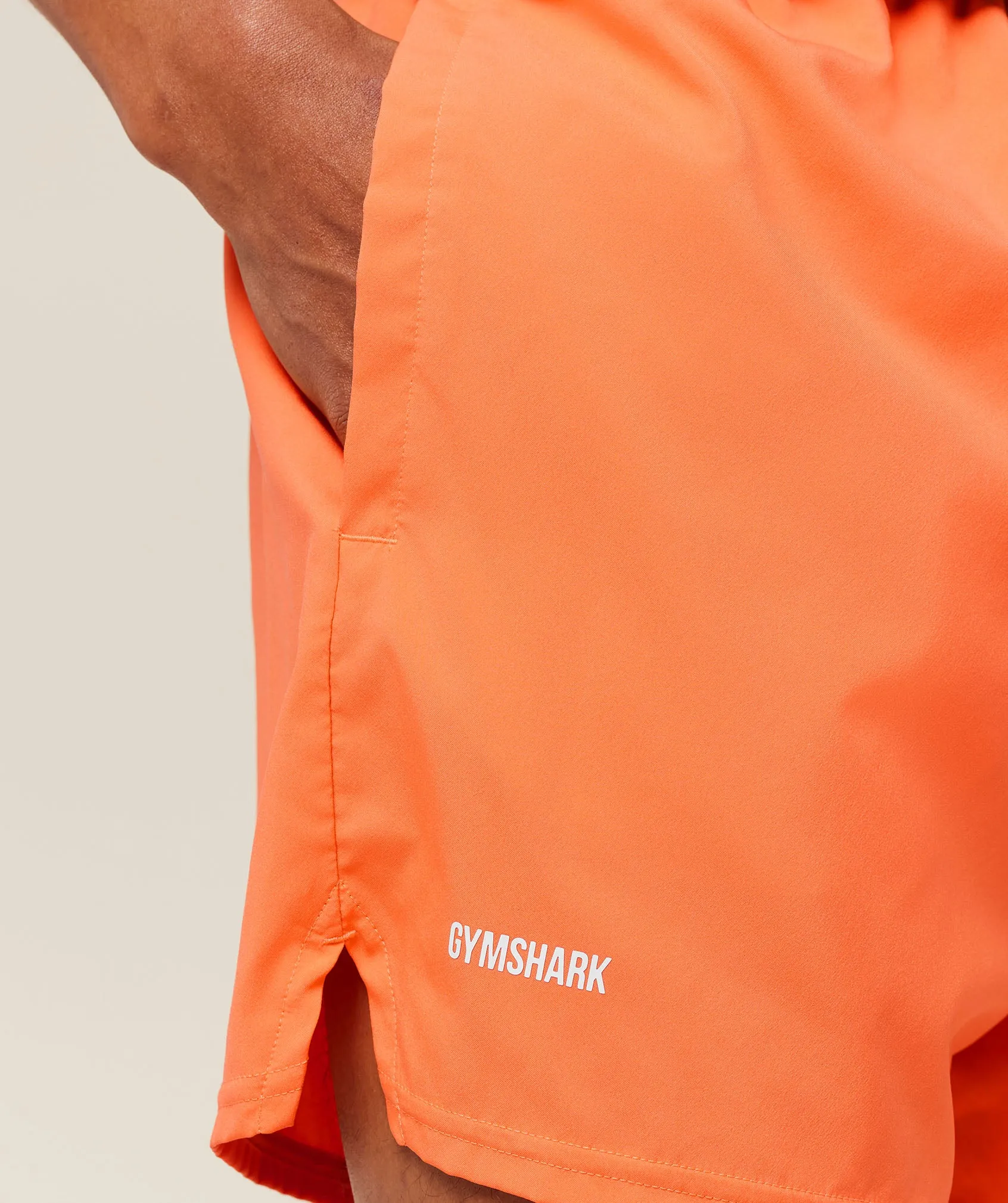 Gymshark Train 5" Short - Dayglow Peach sold by Gymshark product image thumbnail 5