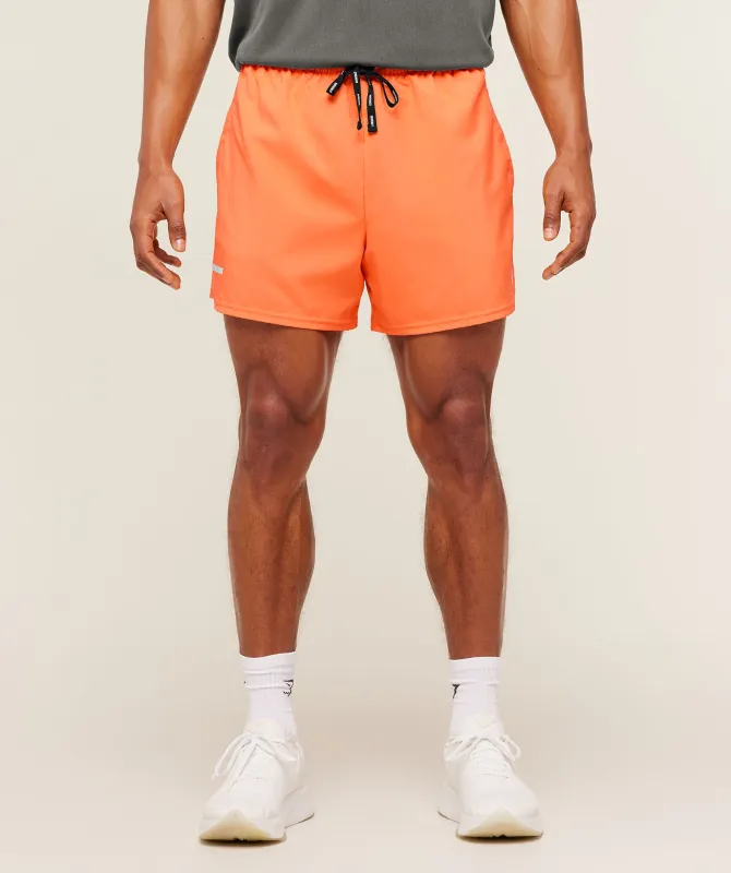 Gymshark Train 5" Short - Dayglow Peach made by Gymshark