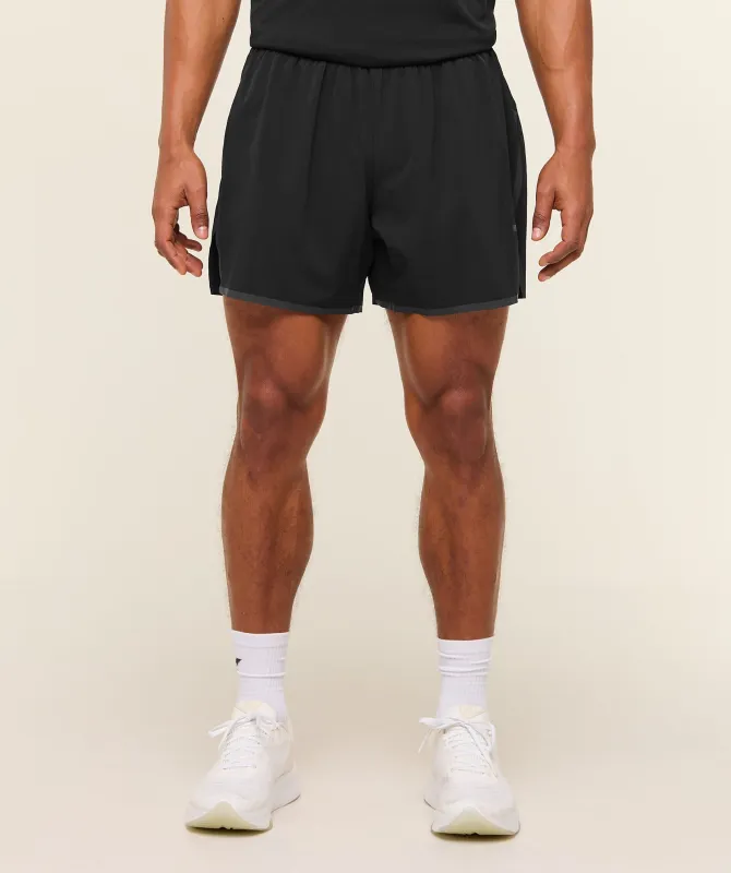 Gymshark Hybrid 5" Performance Short - Black made by Gymshark