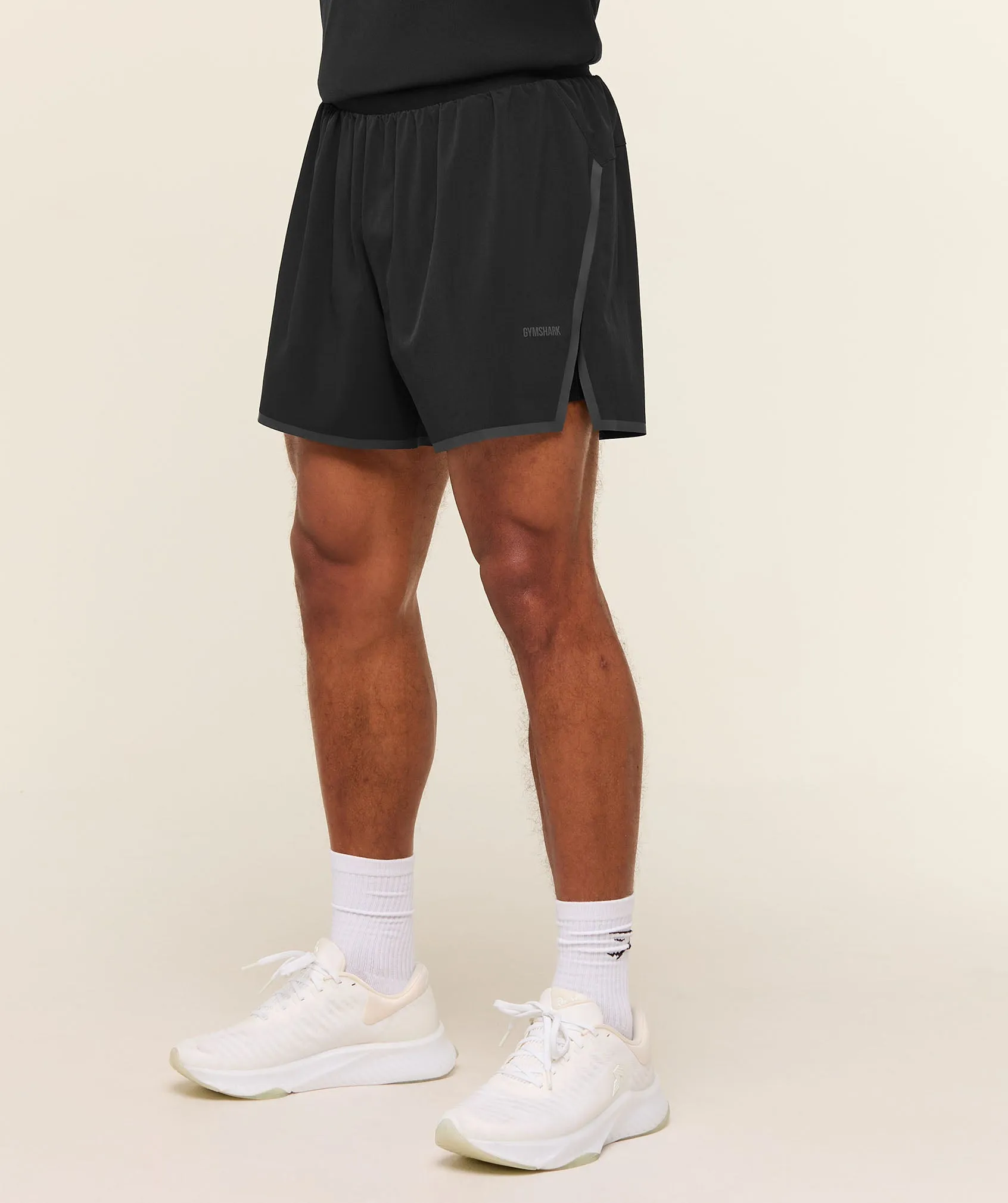 Gymshark Hybrid 5" Performance Short - Black sold by Gymshark product image thumbnail 3