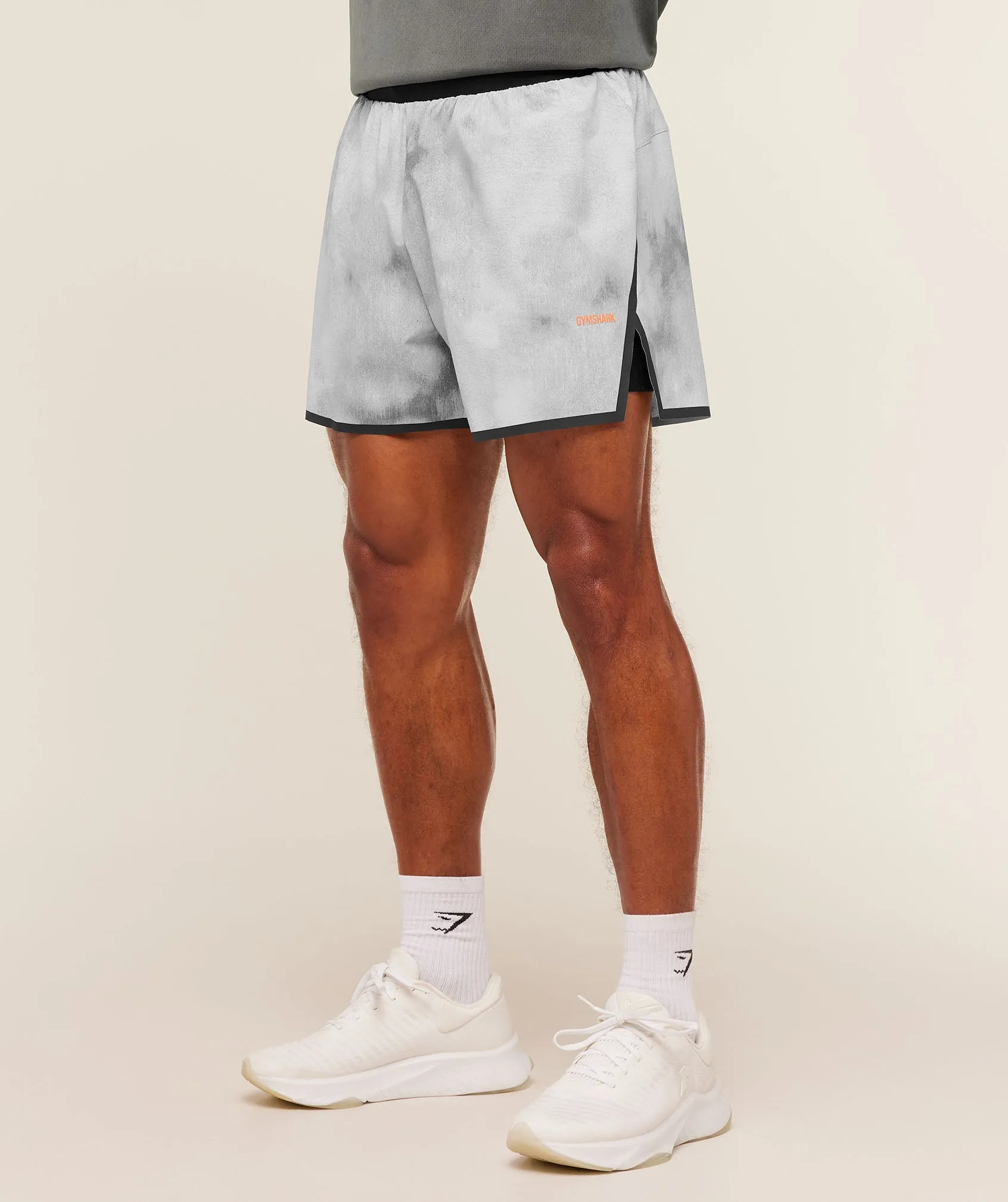 Gymshark Hybrid 5" Performance Short - Smokey Grey sold by Gymshark product image thumbnail 2