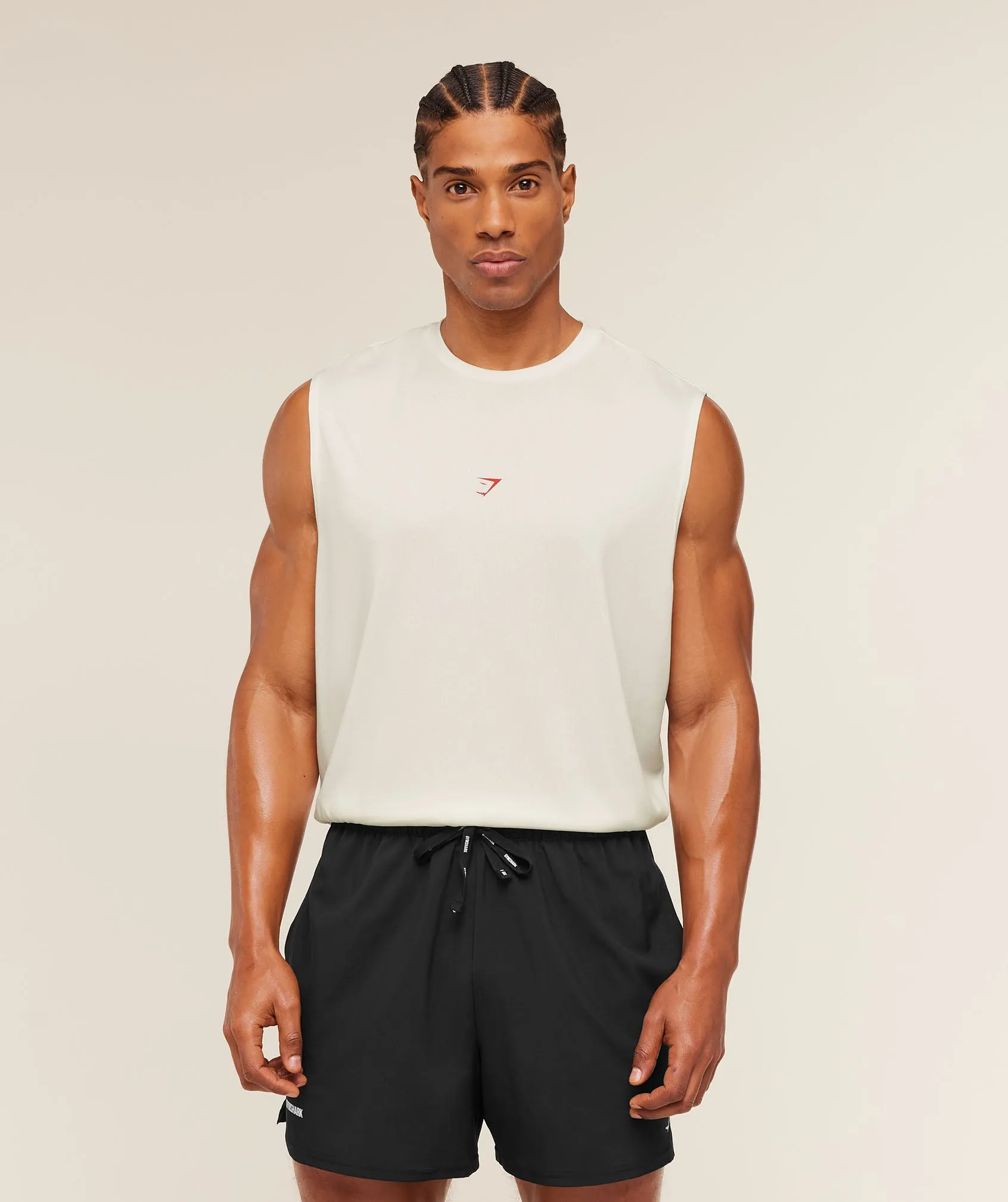 Gymshark GSCC Graphic Tank - Soft White sold by Gymshark product image thumbnail 2