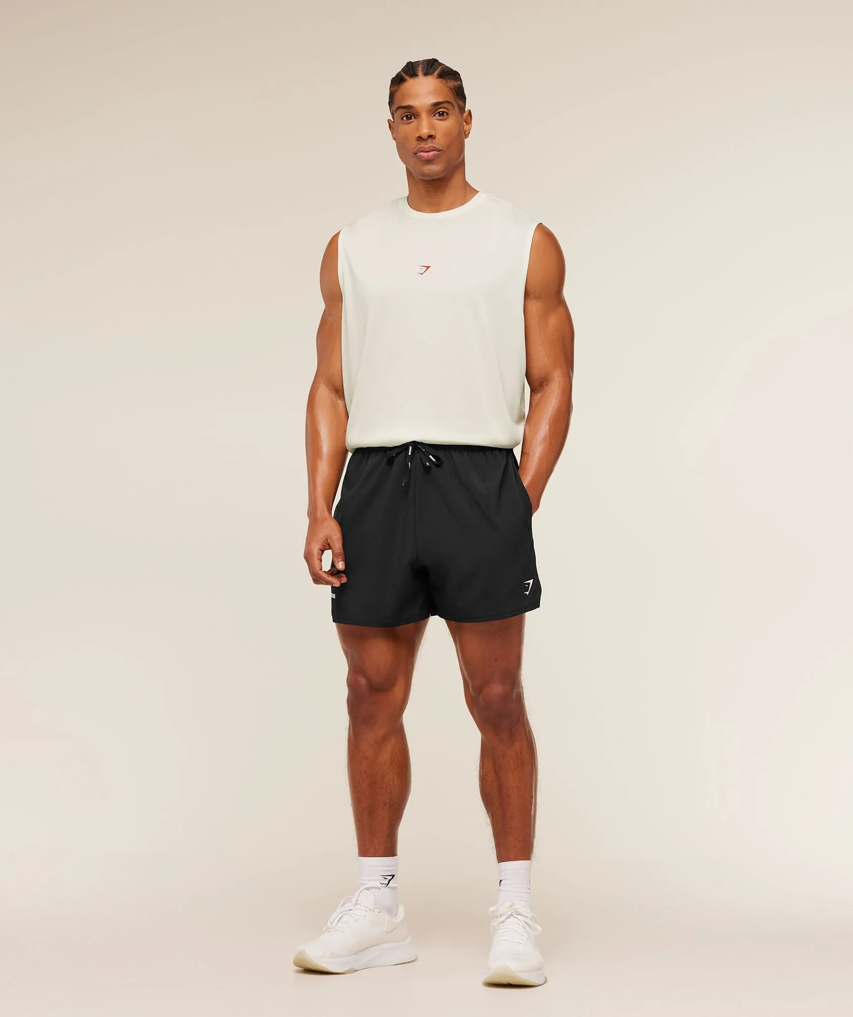 Gymshark GSCC Graphic Tank - Soft White sold by Gymshark product image thumbnail 4