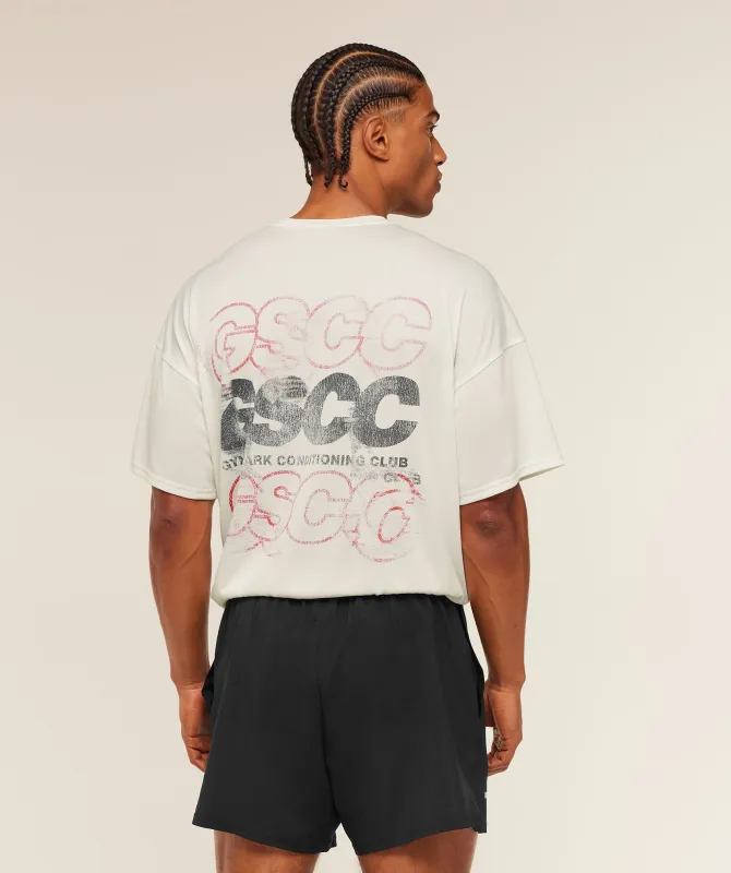 Gymshark GSCC Graphic T-Shirt - Soft White made by Gymshark