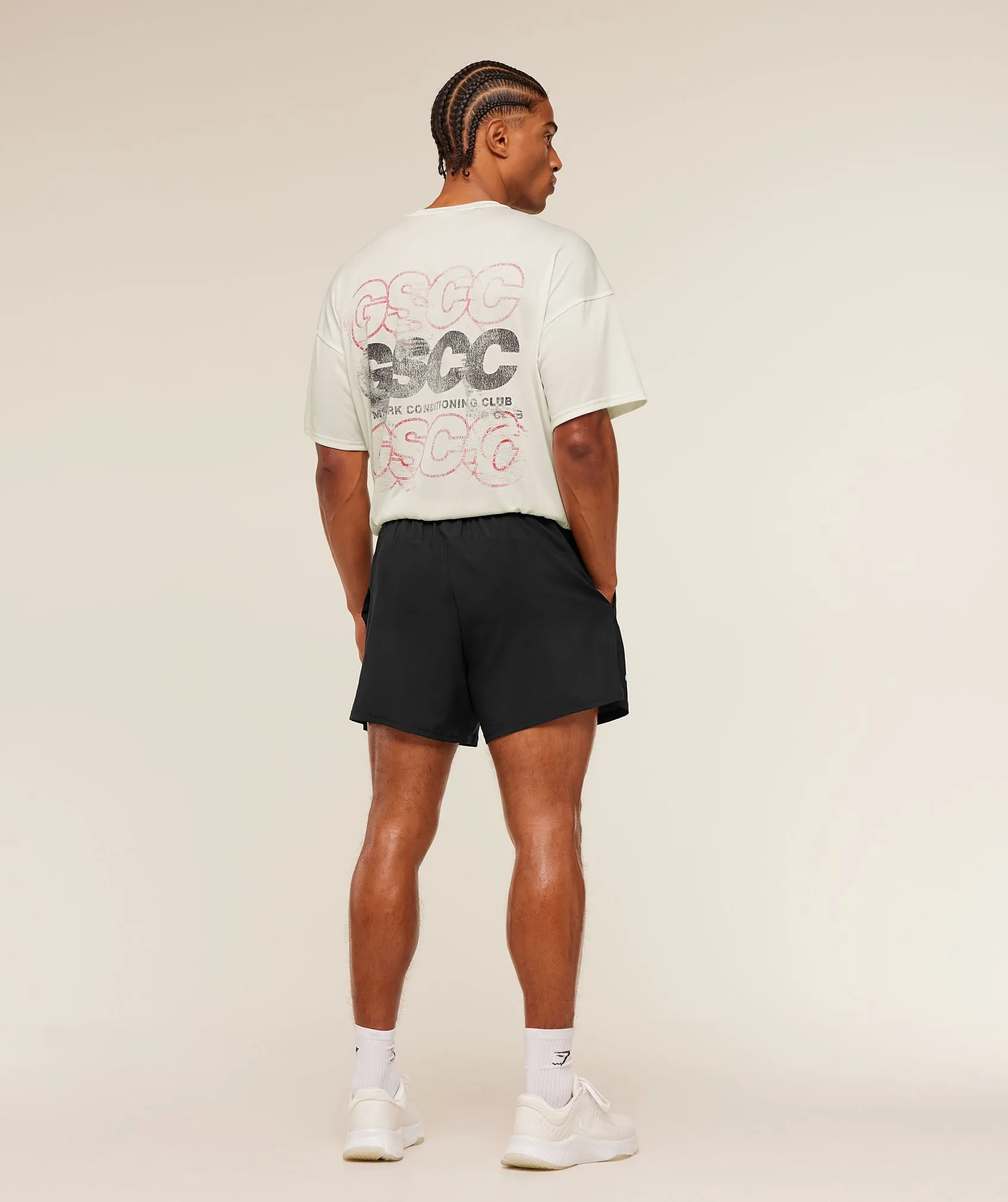 Gymshark GSCC Graphic T-Shirt - Soft White sold by Gymshark product image thumbnail 4