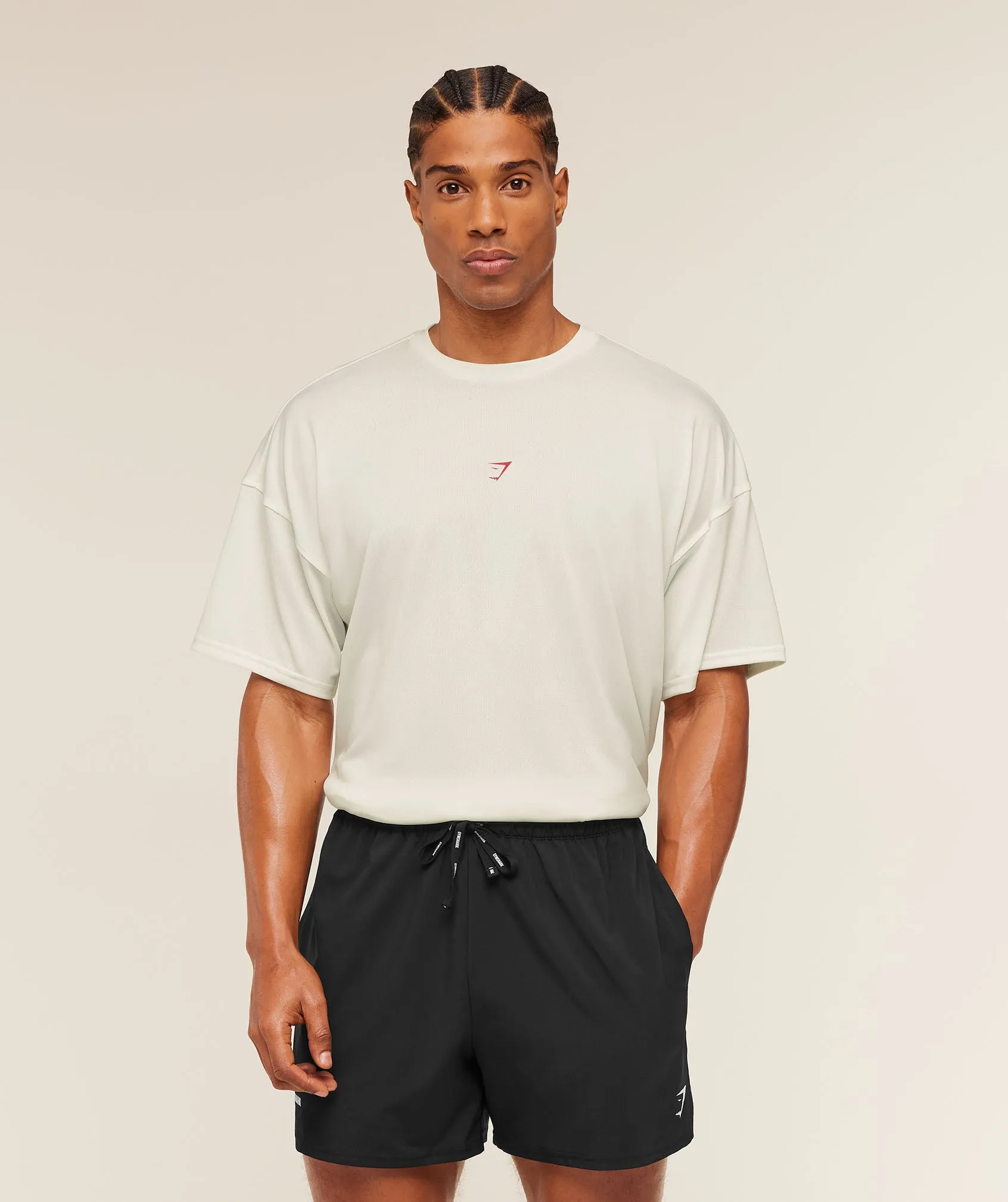 Gymshark GSCC Graphic T-Shirt - Soft White sold by Gymshark product image thumbnail 2