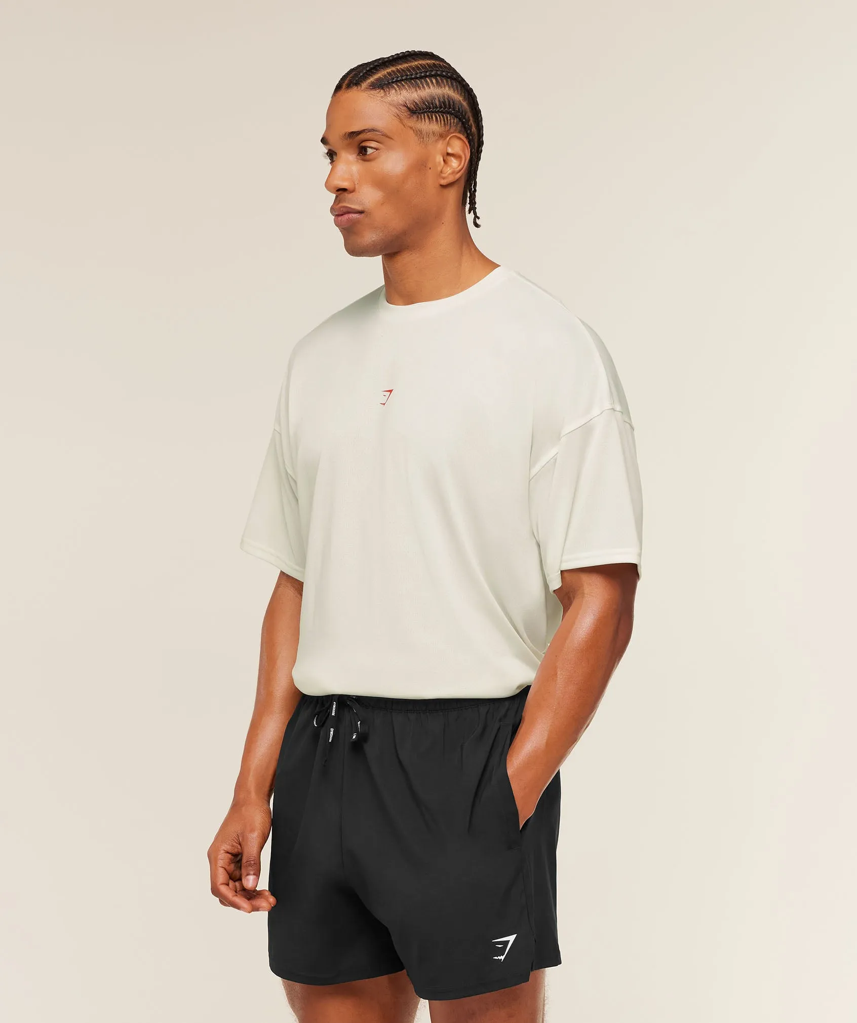 Gymshark GSCC Graphic T-Shirt - Soft White sold by Gymshark product image thumbnail 3