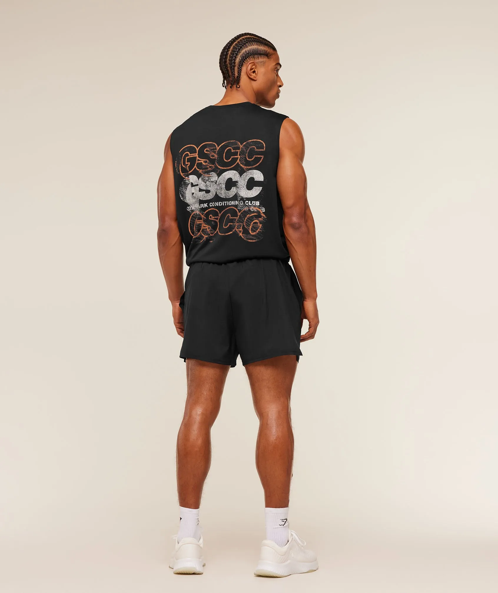 Gymshark GSCC Graphic Tank - Black sold by Gymshark product image thumbnail 4