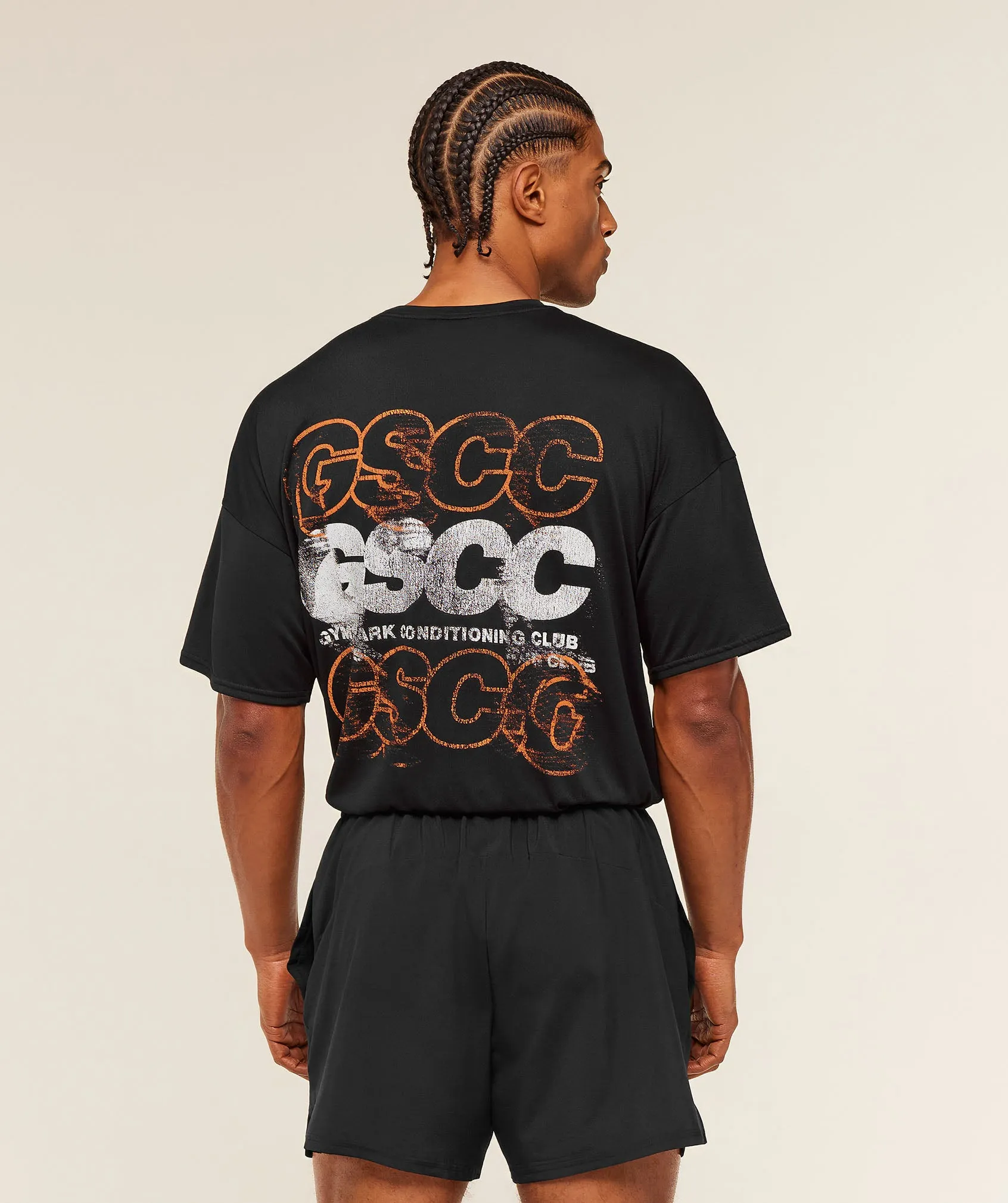Gymshark GSCC Graphic T-Shirt - Black sold by Gymshark