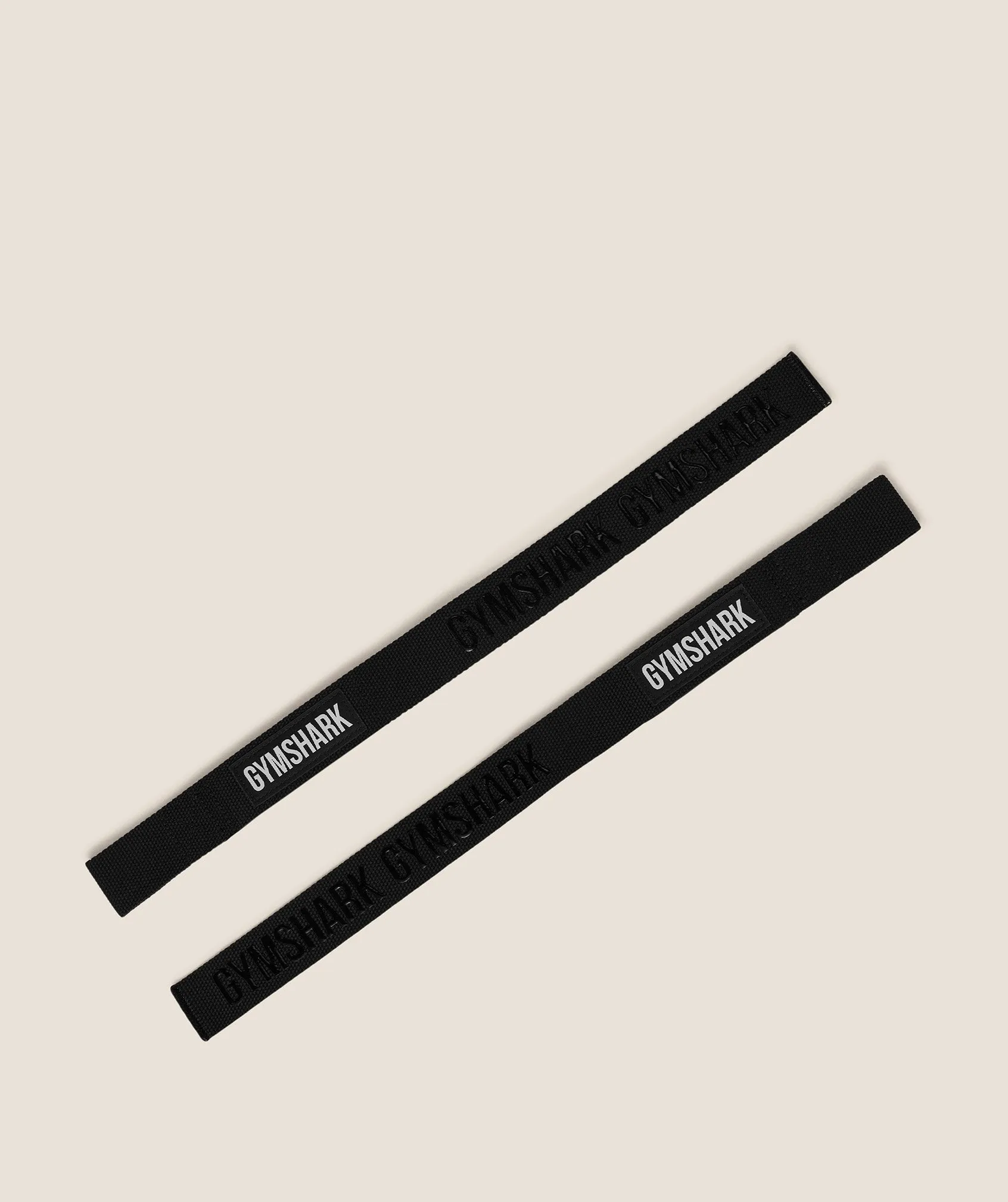 Gymshark Silicone Lifting Straps - Black sold by Gymshark