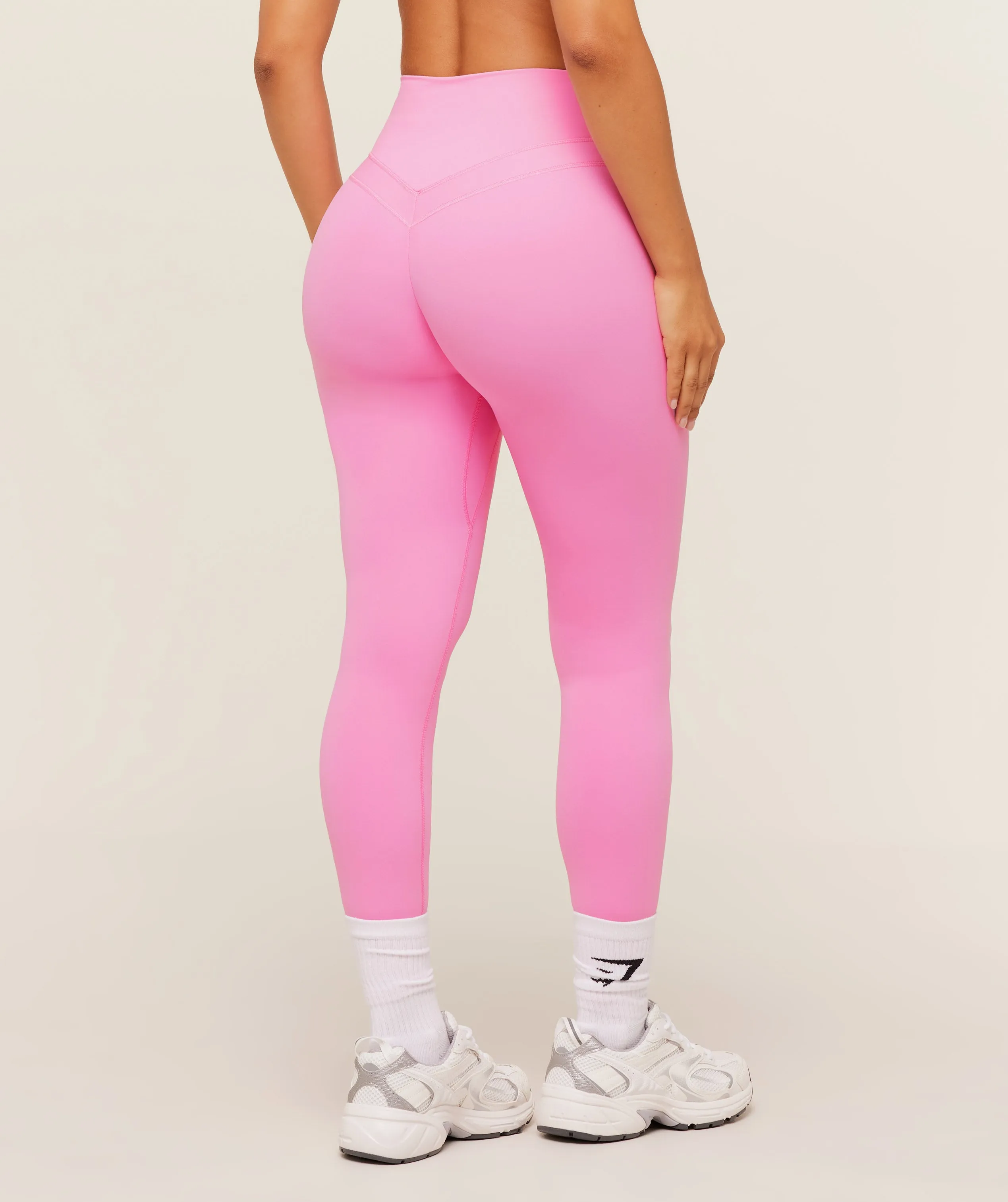 Gymshark Whitney Short Leggings - Focus Pink sold by Gymshark product image thumbnail 2