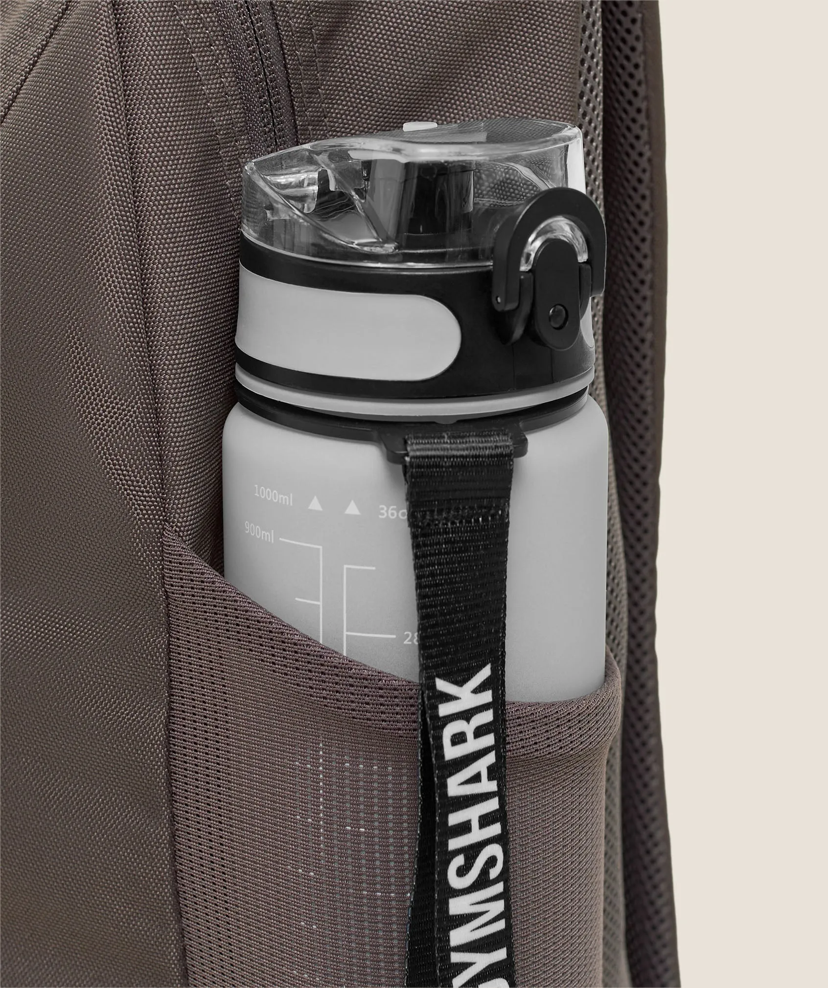 Gymshark Sharkhead Backpack - Cool Brown sold by Gymshark product image thumbnail 5