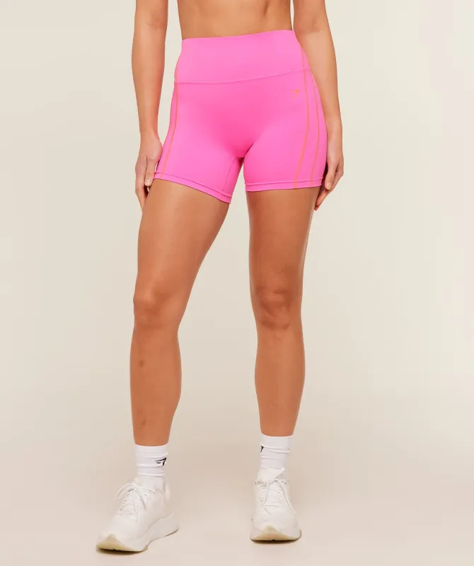 Gymshark Volt Short - Electric Pink/Dayglow Peach made by Gymshark