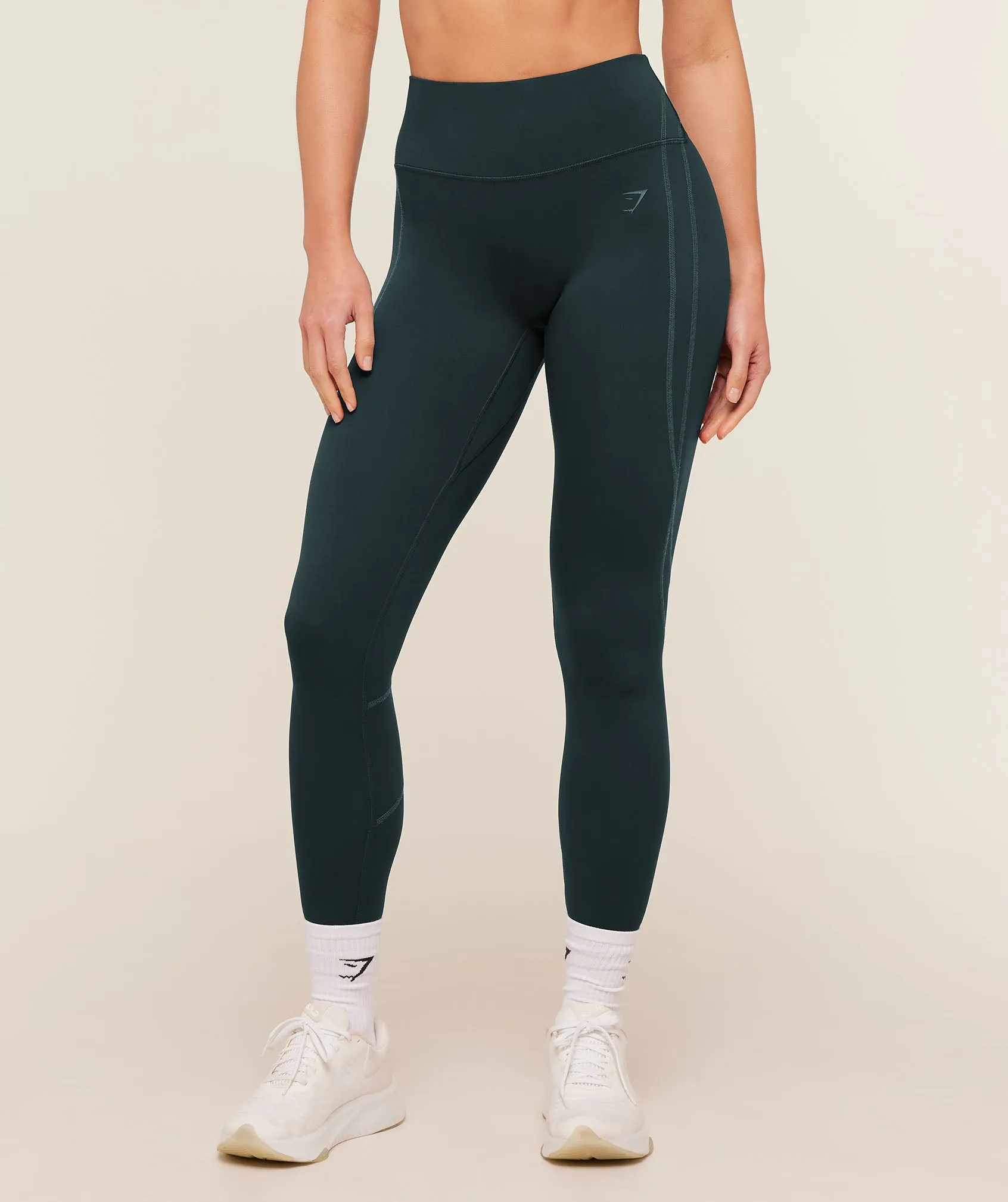 Gymshark Volt Leggings - Deep Petrol Blue/Stealth Blue sold by Gymshark