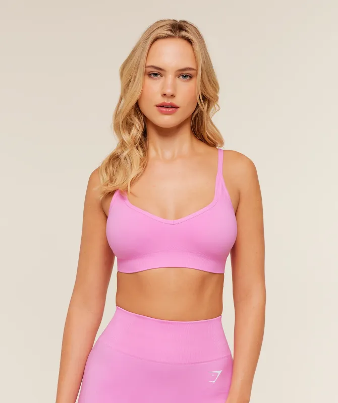 Gymshark Vital Sports Bra - Focus Pink made by Gymshark