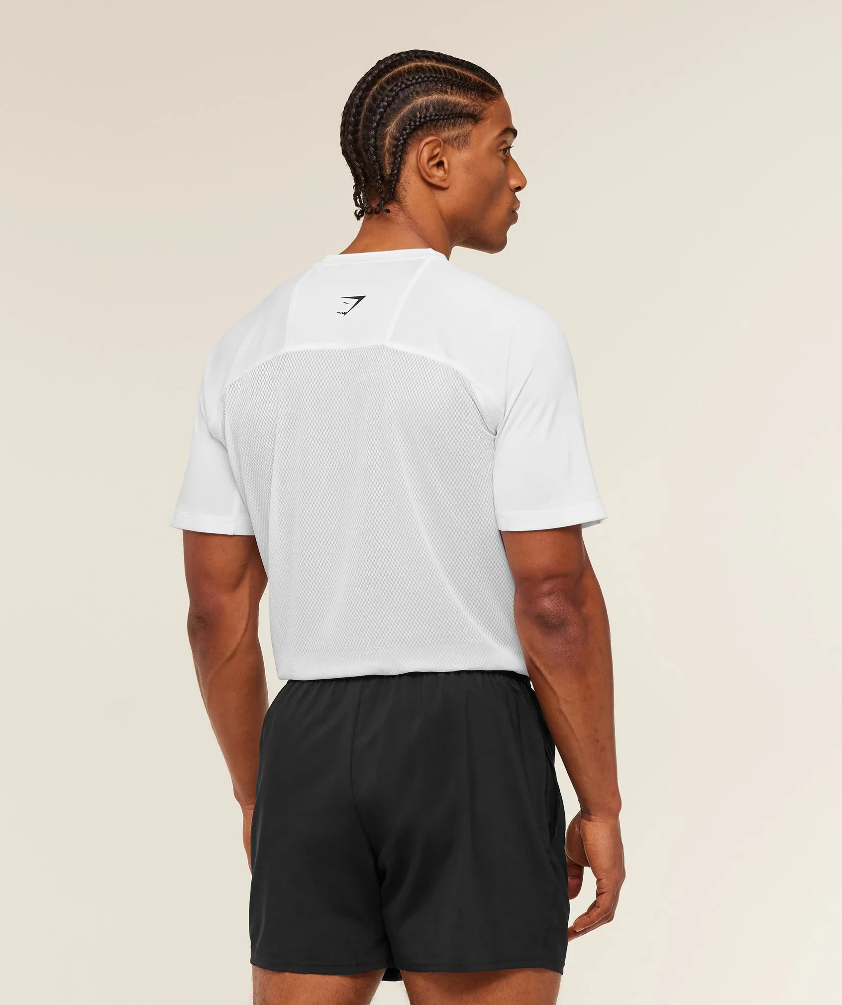 Gymshark Train T-Shirt - White sold by Gymshark product image thumbnail 2