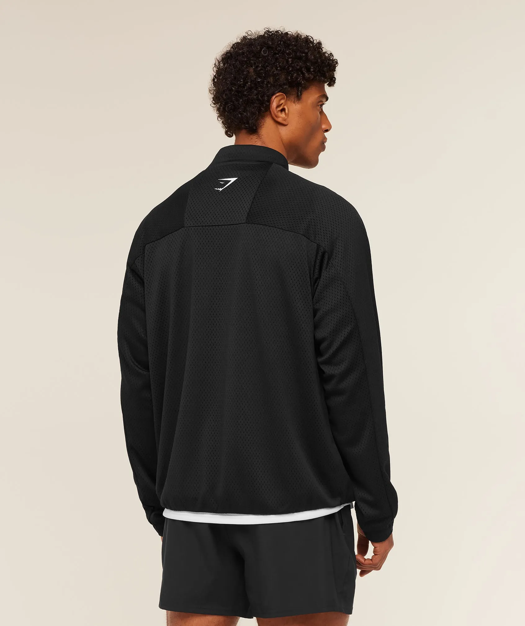 Gymshark Train Zip Through Jacket - Black sold by Gymshark product image thumbnail 2