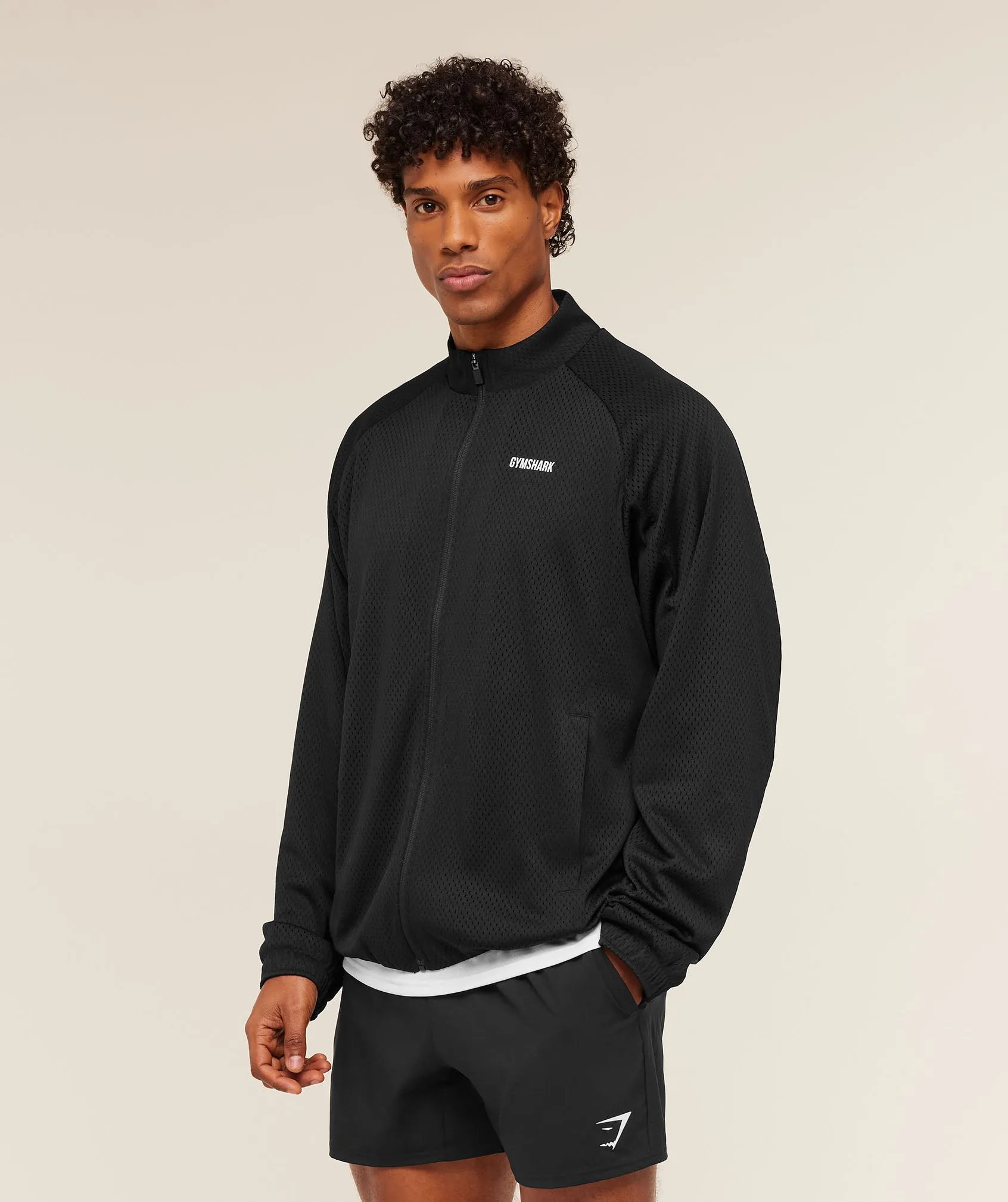 Gymshark Train Zip Through Jacket - Black sold by Gymshark product image thumbnail 3