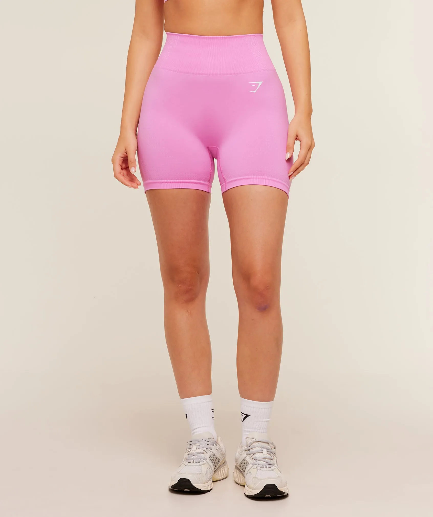 Gymshark Vital Seamless Shorts - Focus Pink sold by Gymshark