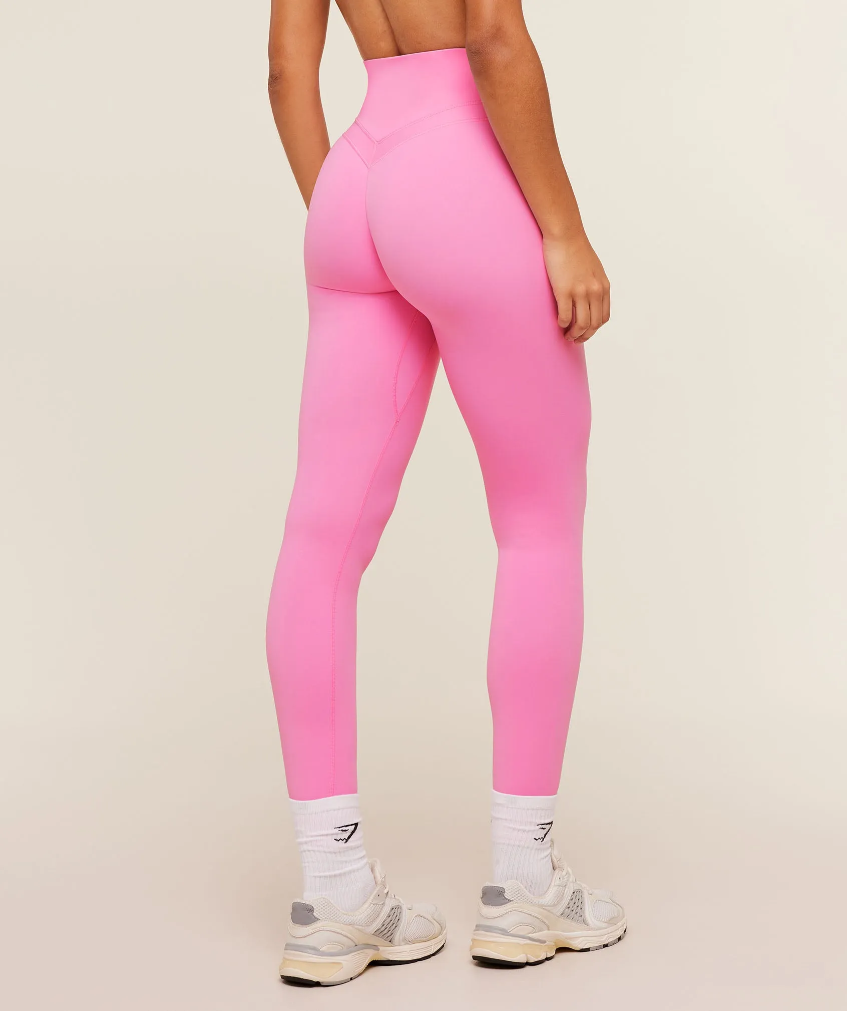 Gymshark Whitney Tall Leggings - Focus Pink sold by Gymshark product image thumbnail 2