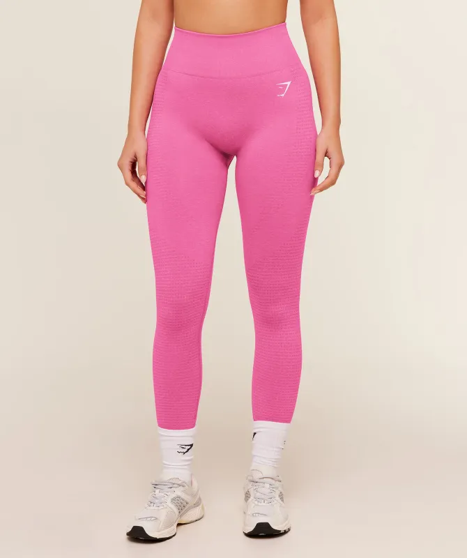 Gymshark Vital Seamless 2.0 Leggings - Super-Set Pink/Marl made by Gymshark