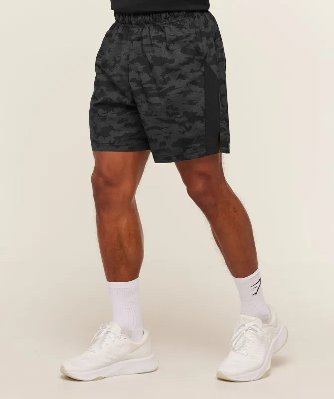 Gymshark Sport 7" Shorts - Grey/Black made by Gymshark