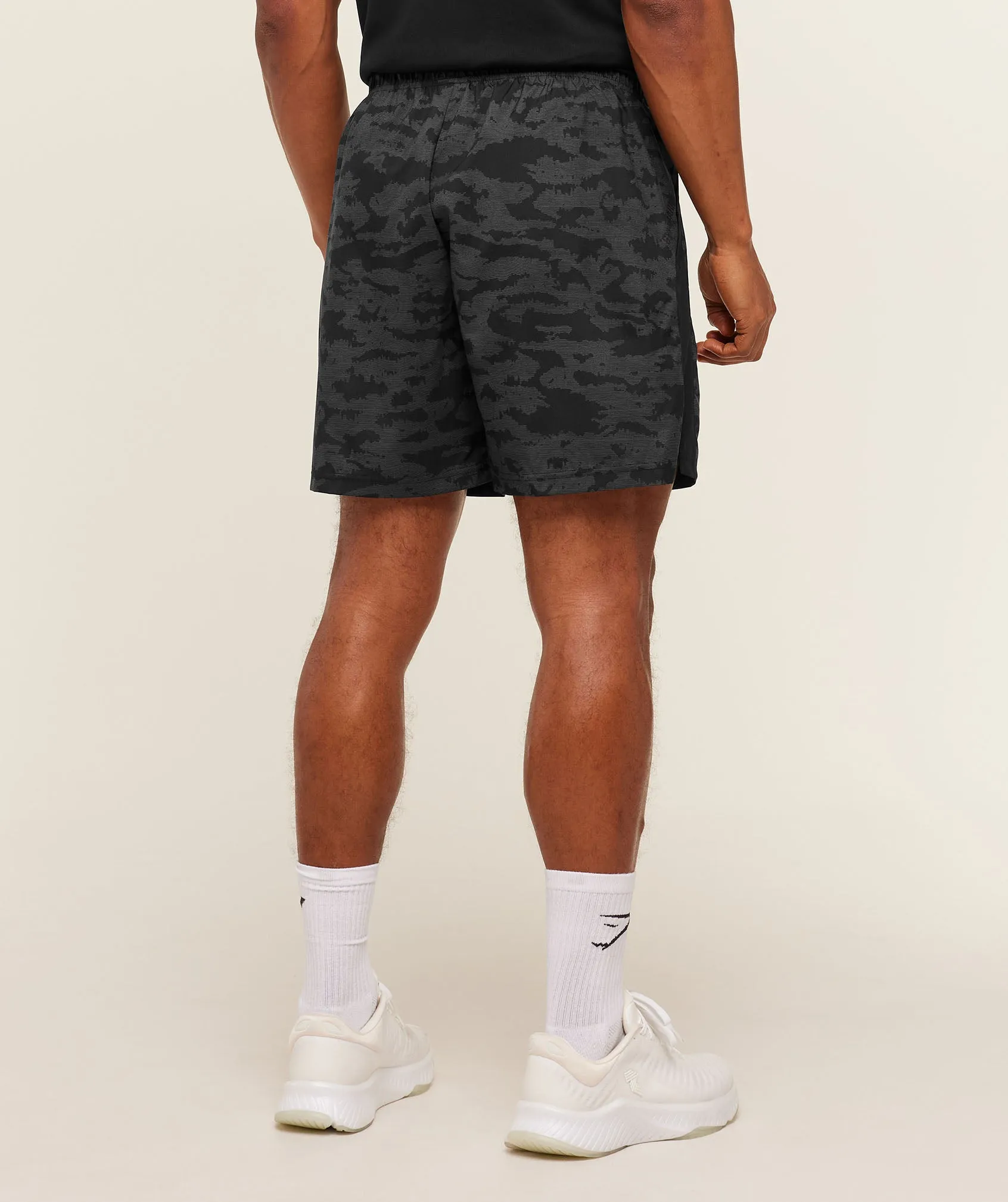 Gymshark Sport 7" Shorts - Grey/Black sold by Gymshark product image thumbnail 3
