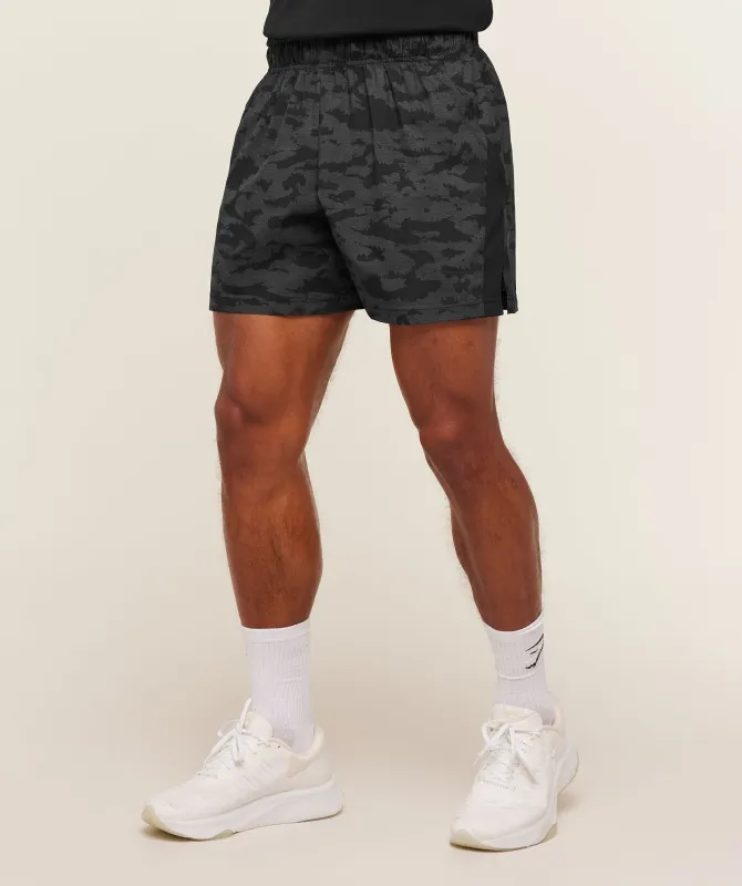 Gymshark Sport  5" Shorts - Onyx Grey/Black made by Gymshark