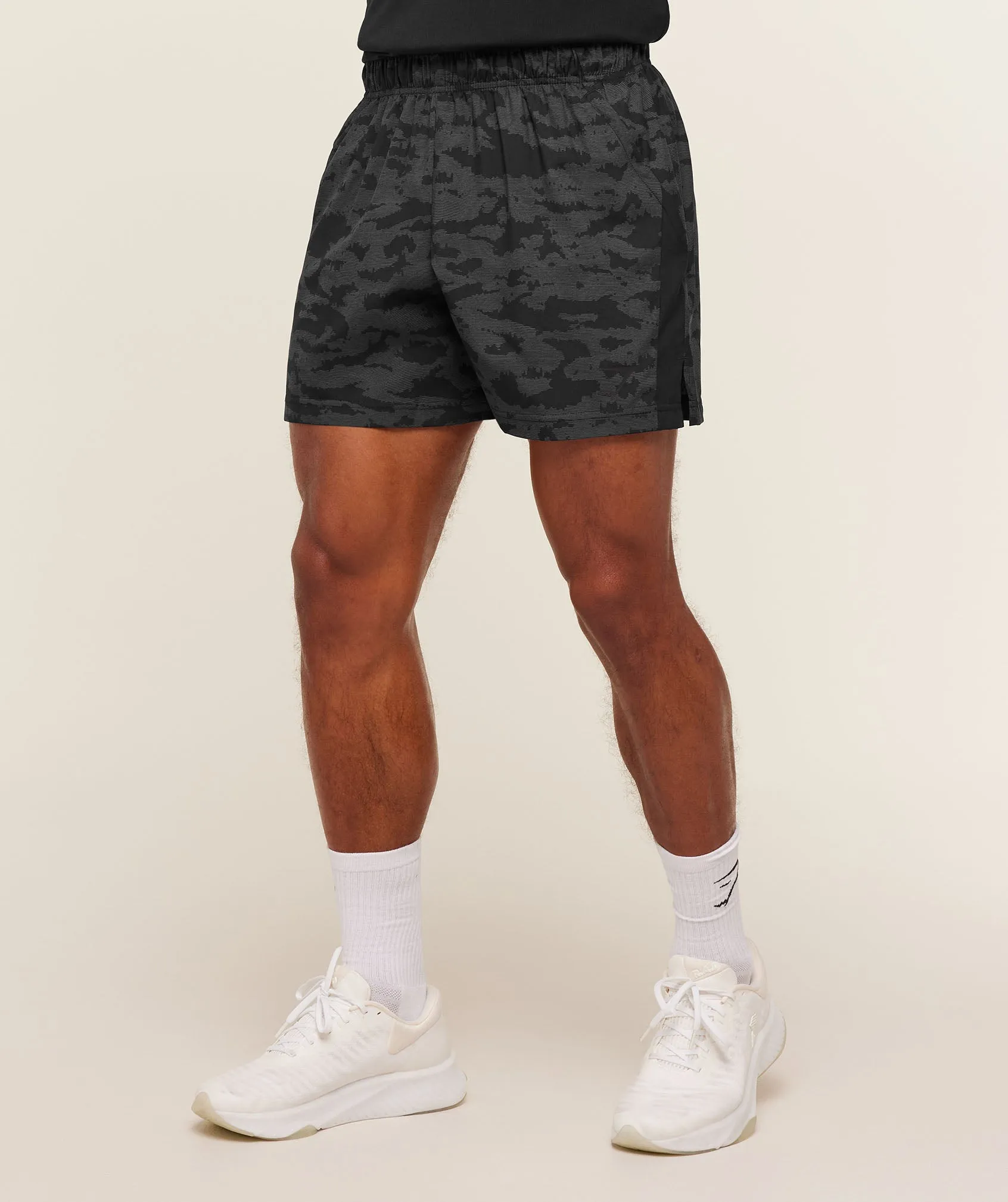 Gymshark Sport 5" Shorts - Onyx Grey/Black sold by Gymshark
